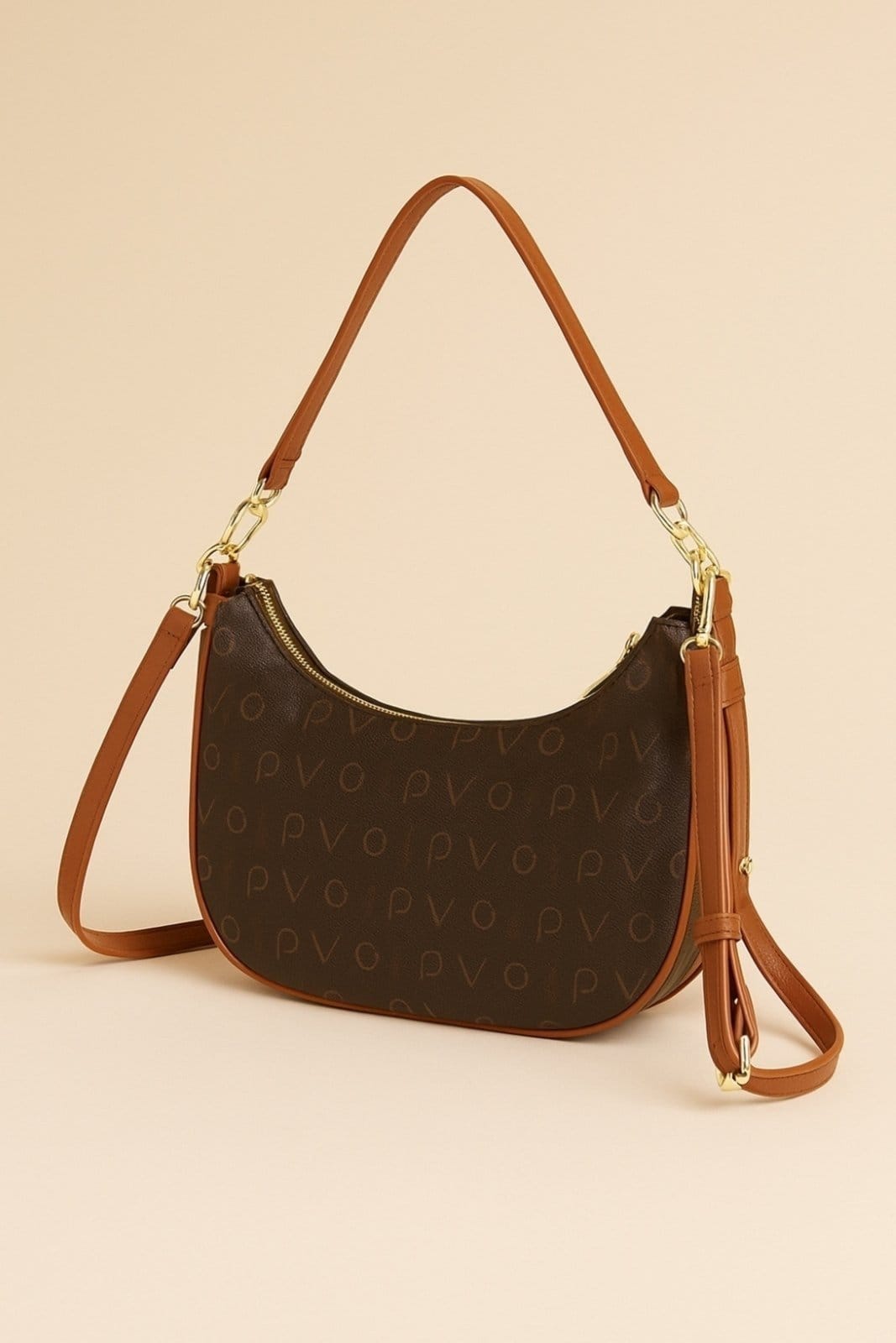 Vista 2 Bolsa Pequena D Bell Outlet Fashion D BELL OUTLET FASHION marrom