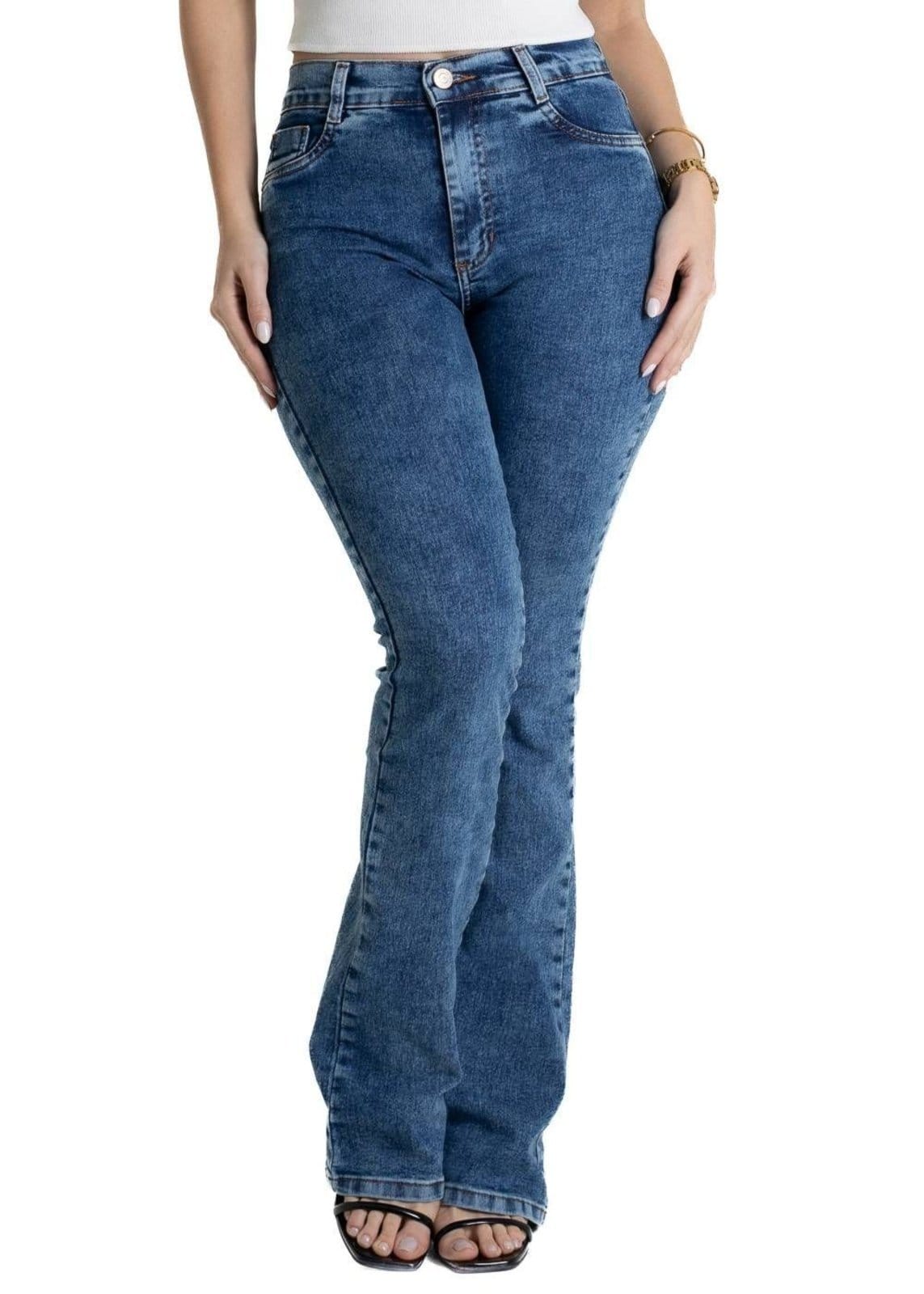 Calça Jeans Sawary Boot Cut - 280701