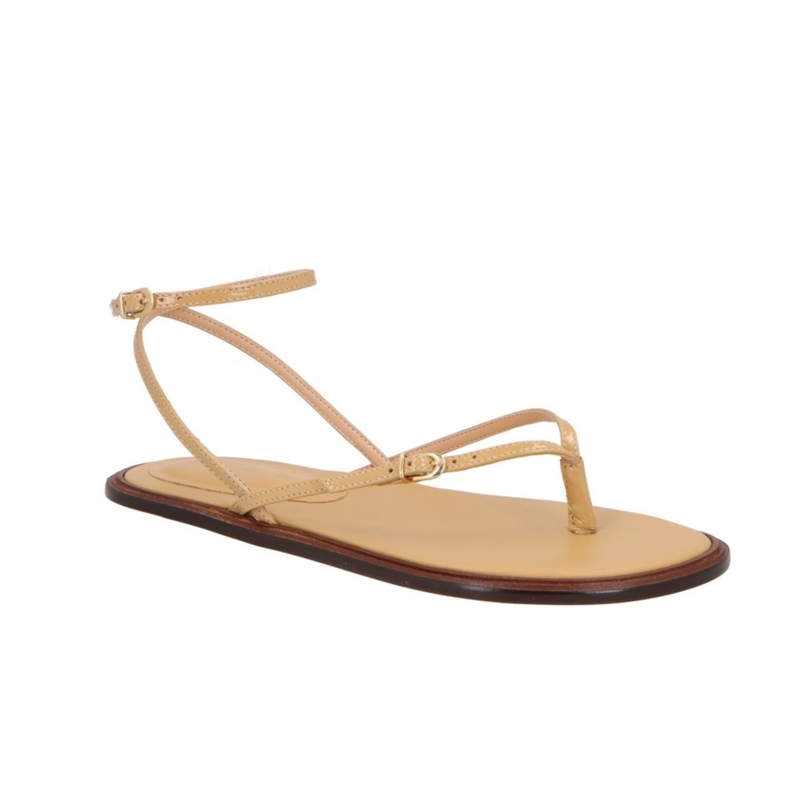 Vista 2 Rasteira Luiza Barcelos 13660004 Luiza Barcelos bege