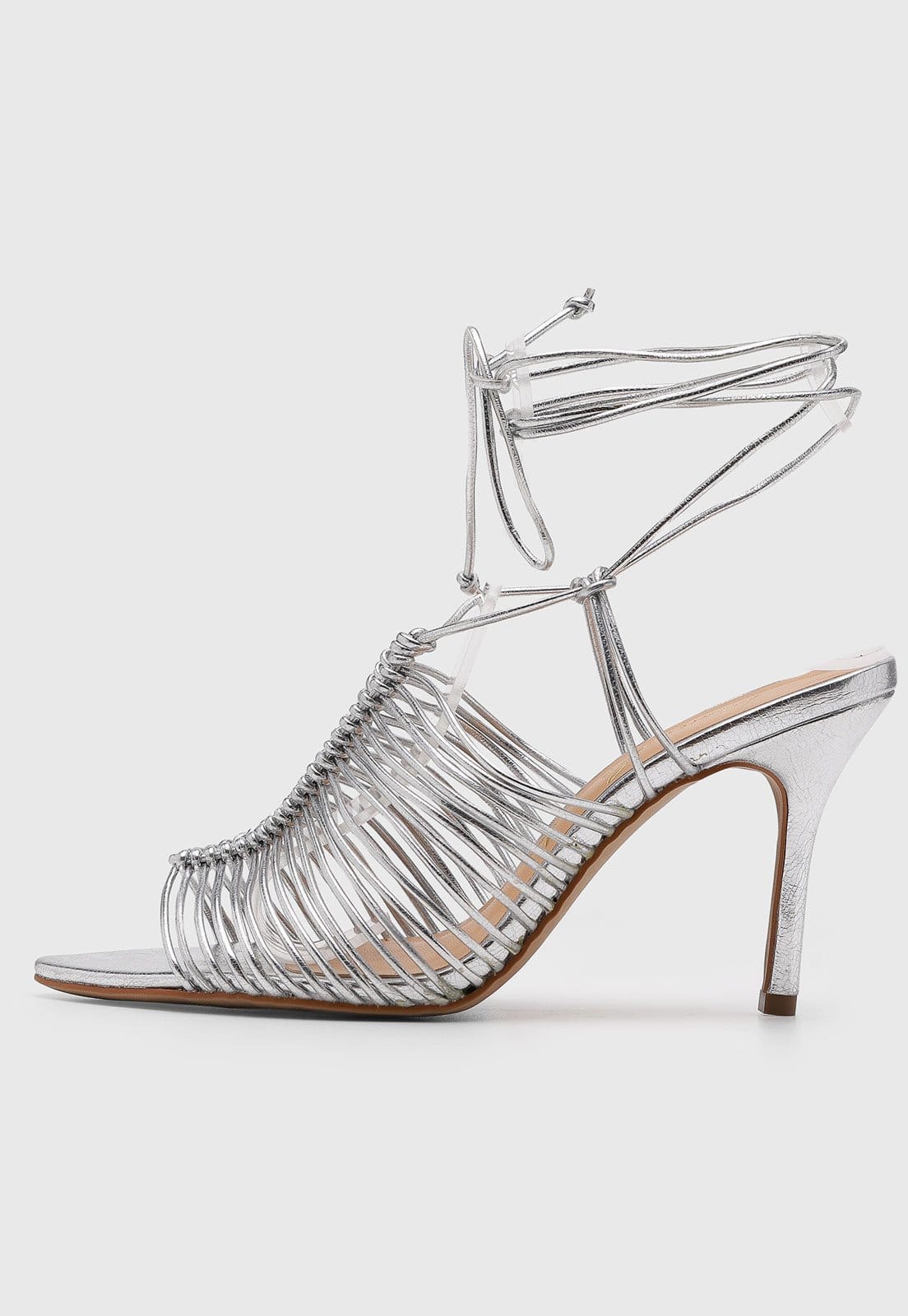 Sandália Feminina Luiza Barcelos Tiras Salto Fino