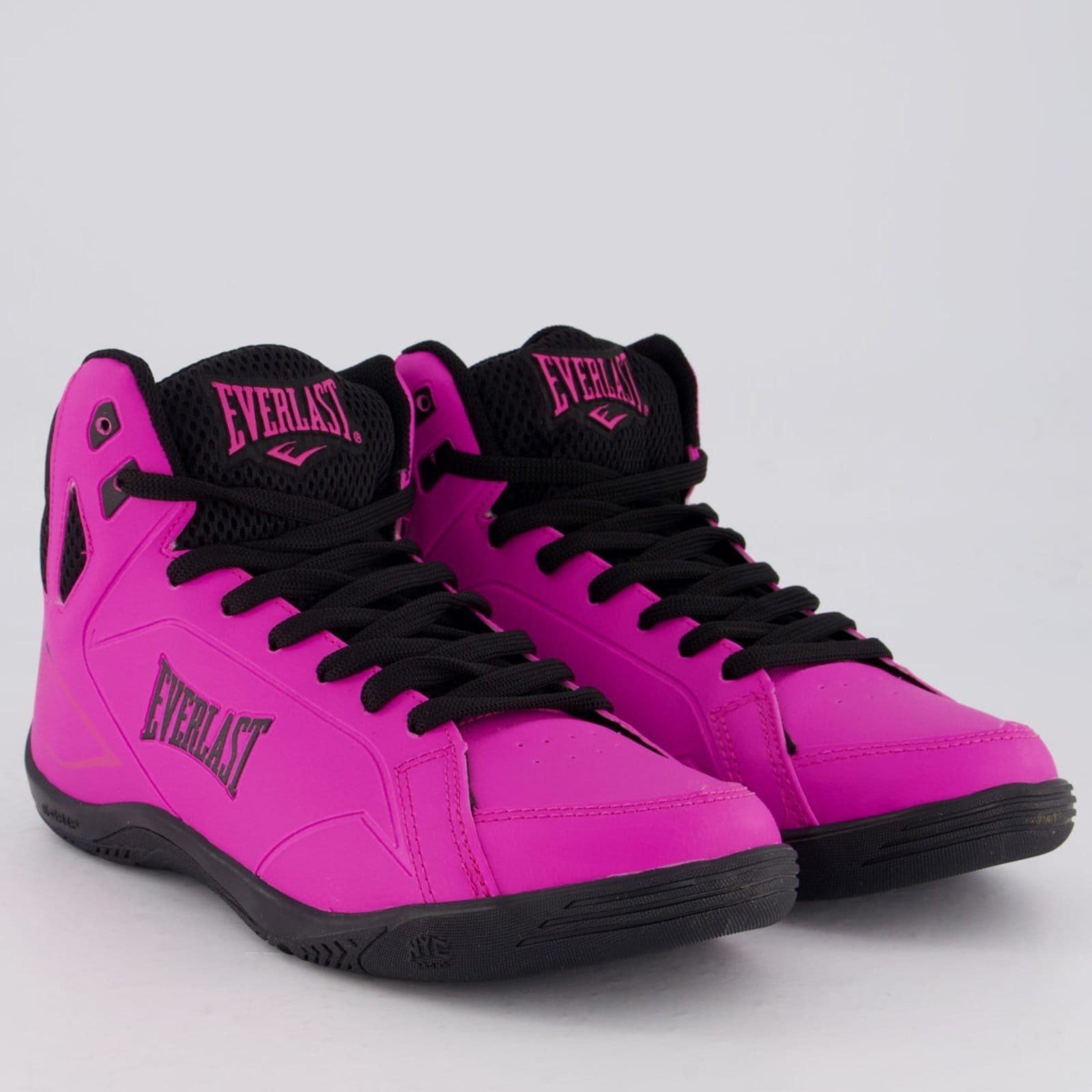Vista 2 Tênis Everlast Station 3 Feminino e Preto Everlast rosa