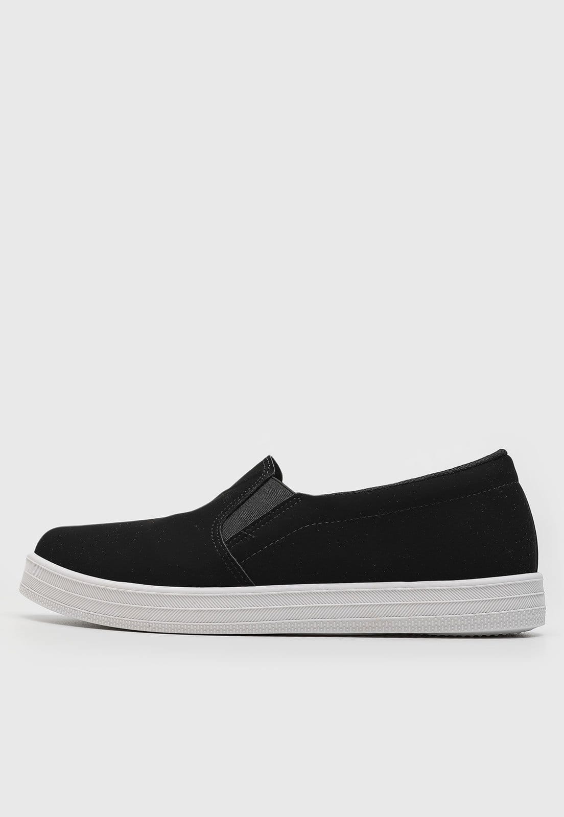 Tênis Feminino Beira Rio Slip On Preta