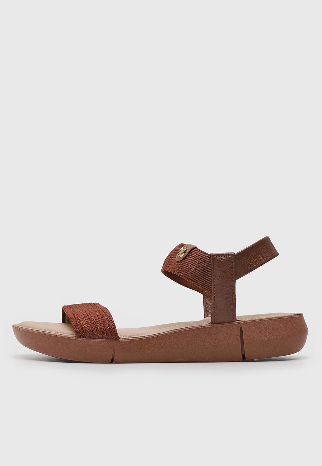 Rasteira Feminina Modare Tiras Trançadas