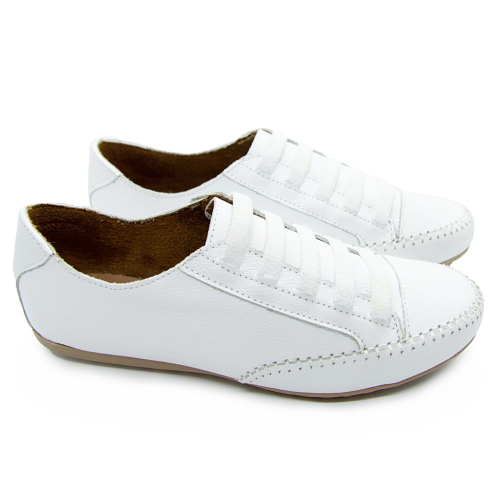 Tênis Mocatênis Feminino diRavena em Couro - Cod101 New Collection 2025