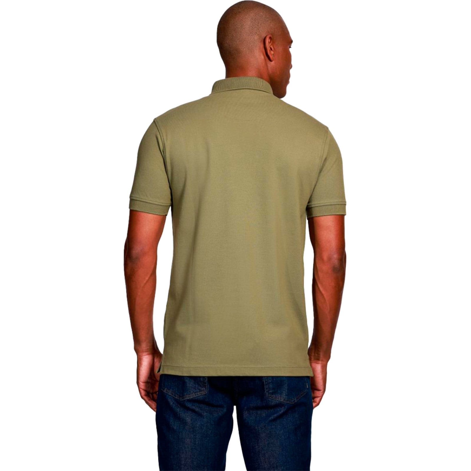 Vista 2 Camisa Polo Aramis Piquet Ve25 Militar Masculino Aramis verde