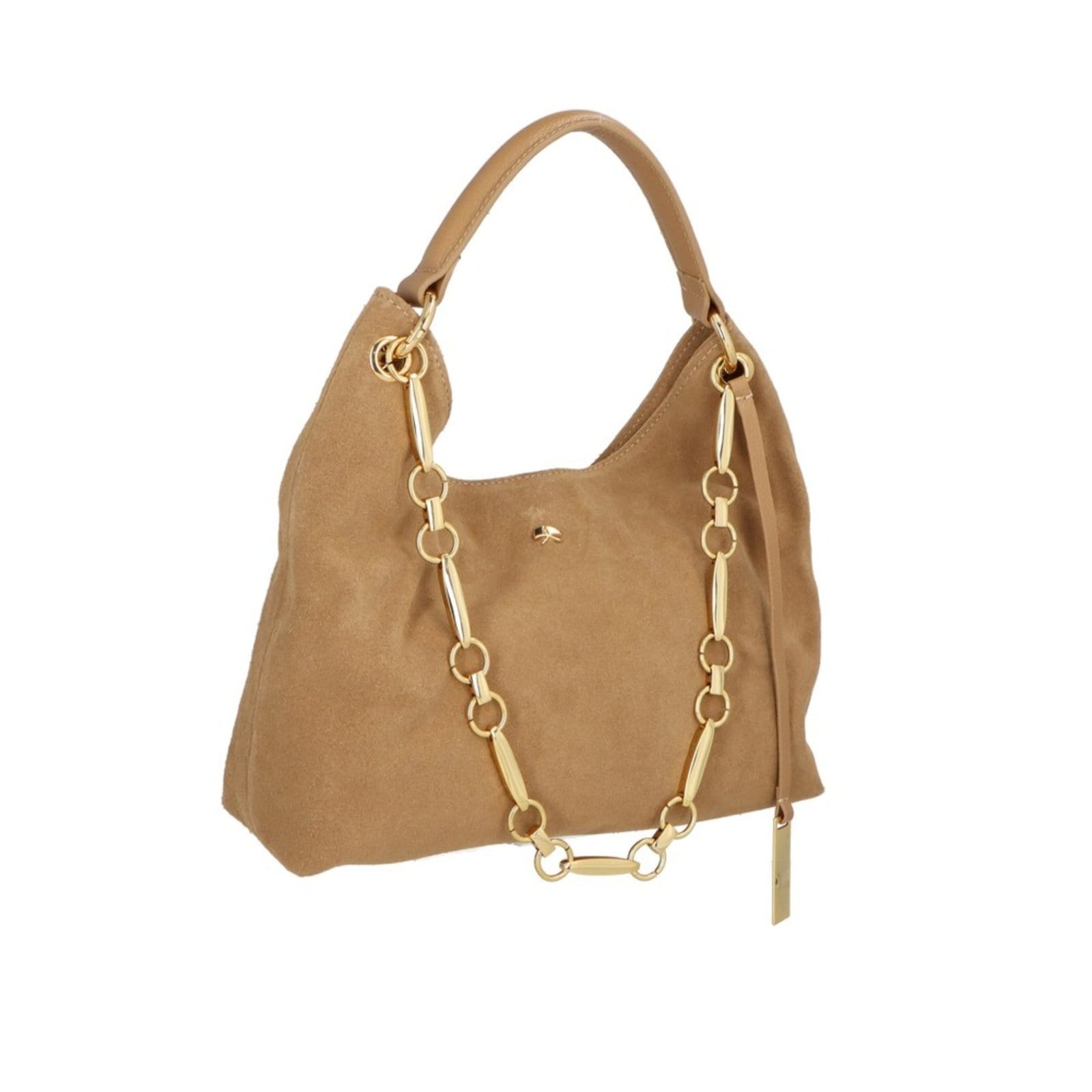 Vista 2 Bolsa Thássia Naves Luiza Barcelos 77771340 Marrom Claro Luiza Barcelos unico