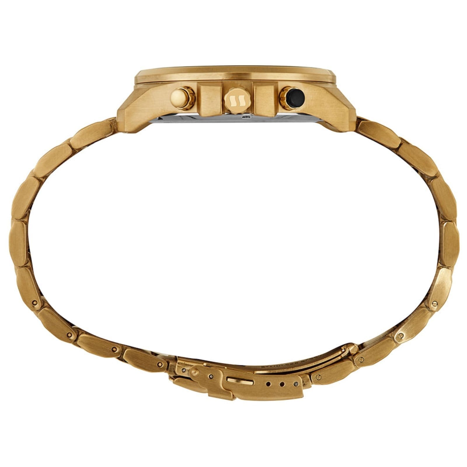 Vista 2 Relógio Masculino Seculus Aço Cronógrafo Seculus dourado