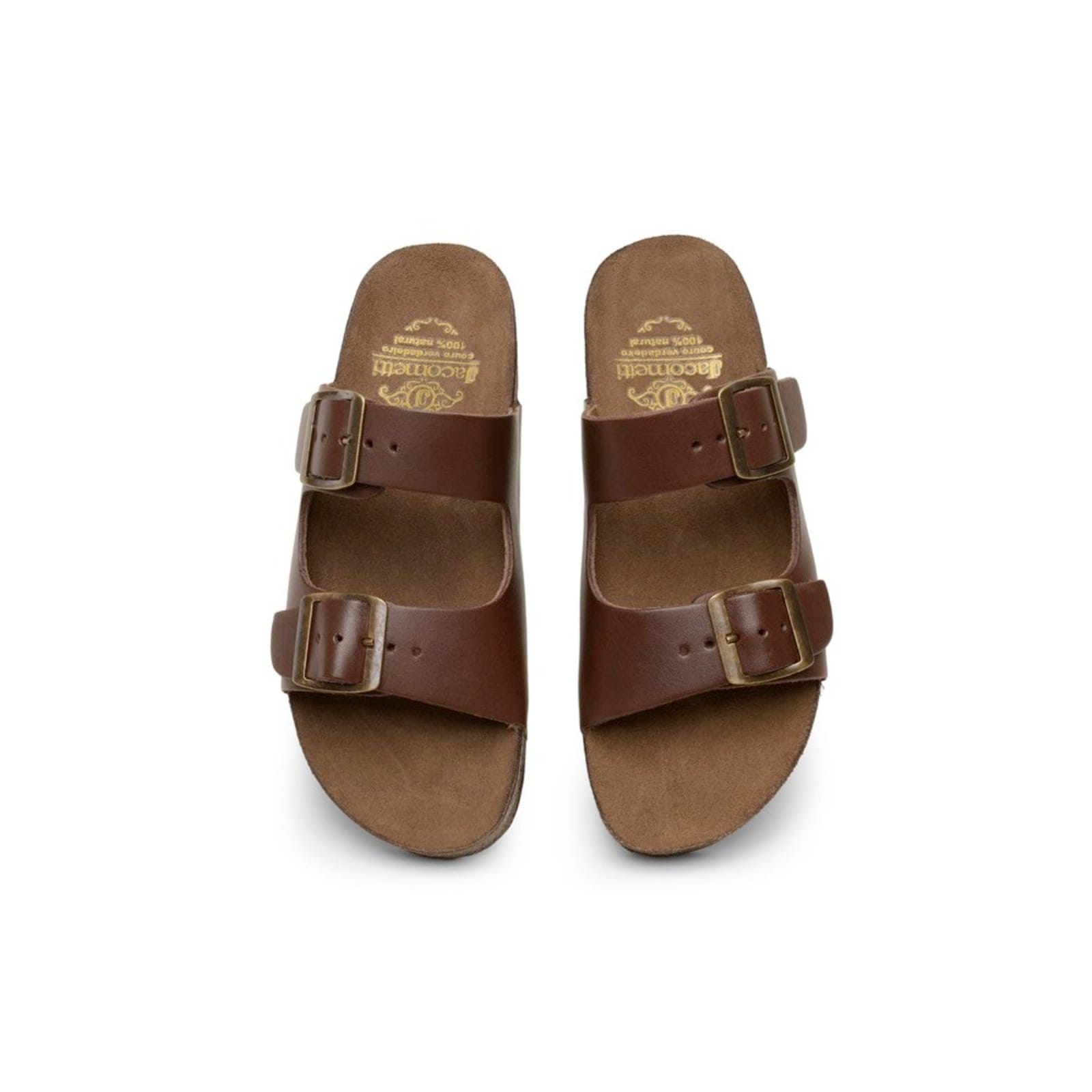 Vista 2 Sandália Papete Jacometti Chocolate Jacometti castanho