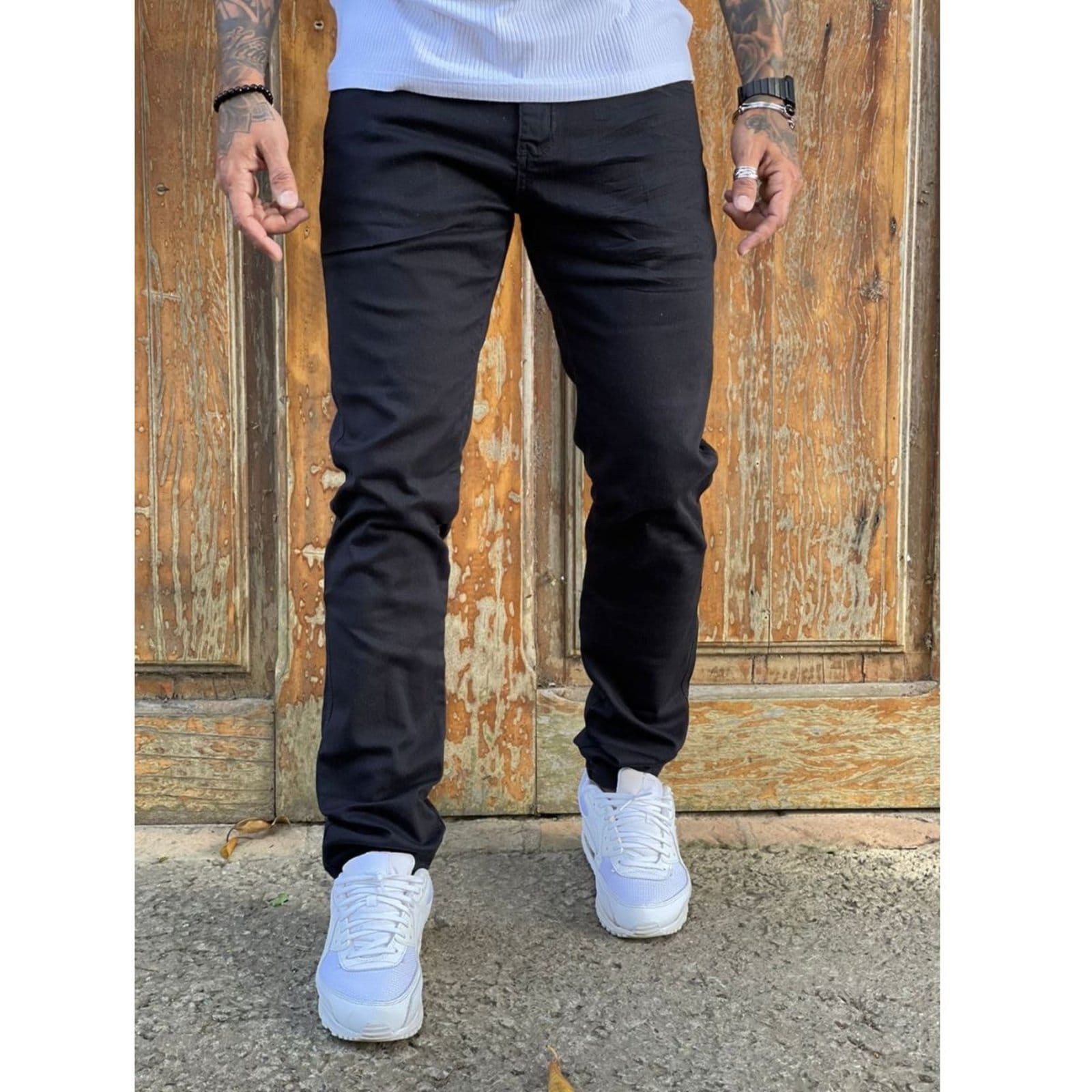 Calça Skinny Masculino Jeans Light