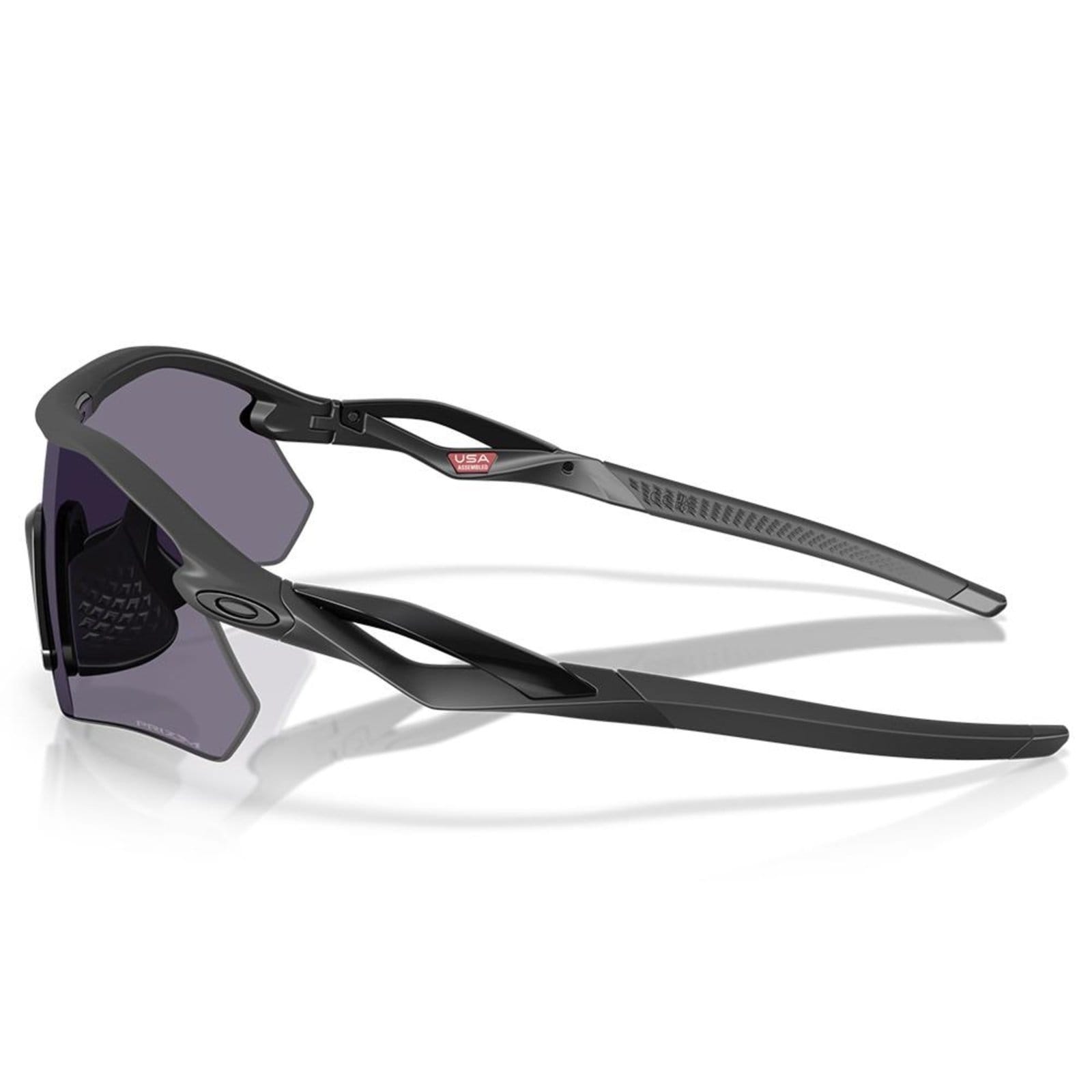 Vista 2 Óculos de Sol Oakley Radar Plate Matte Black Prizm Grey Oakley preto black