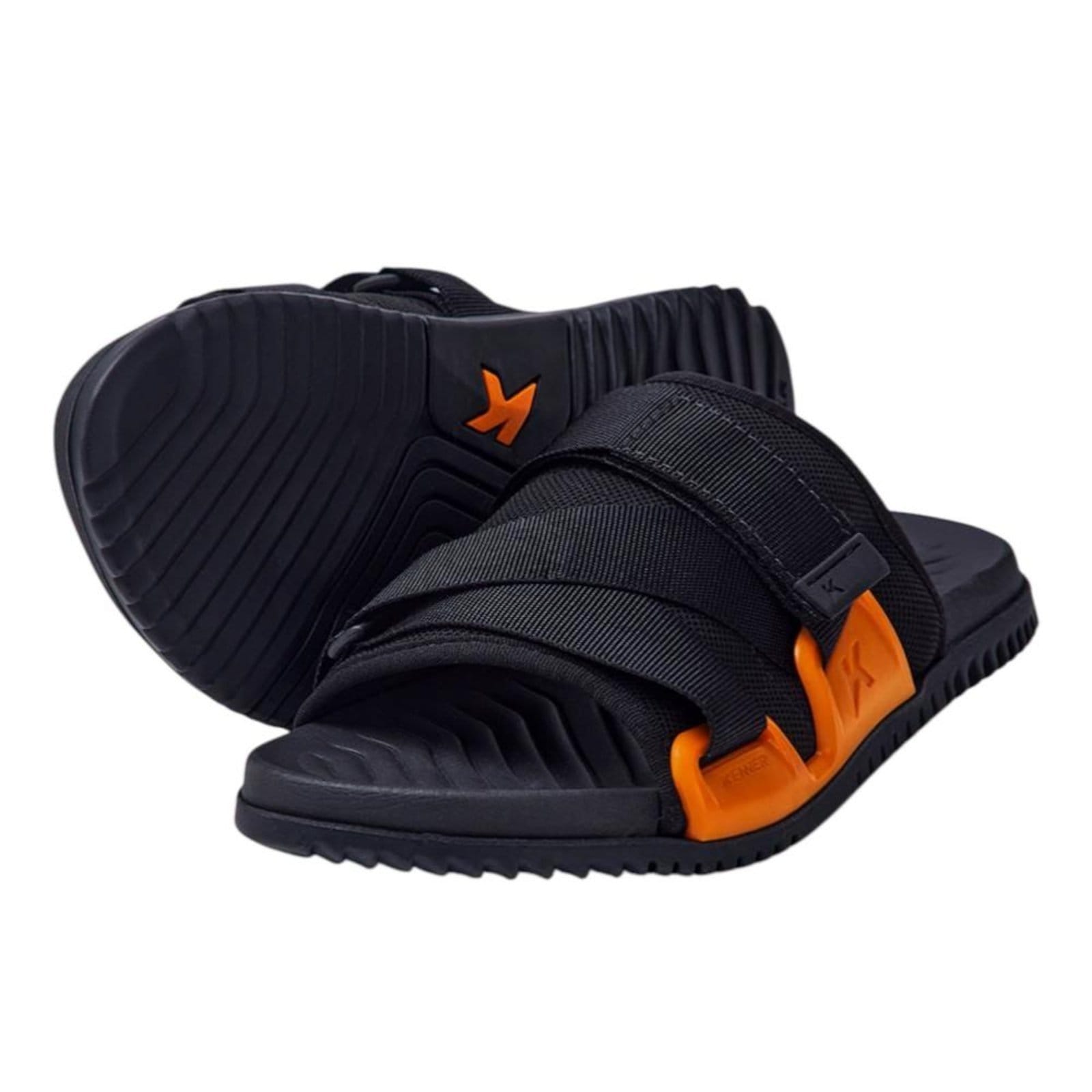 Chinelo Kenner Hyper Z Pro Nylon Masculino e Laranja