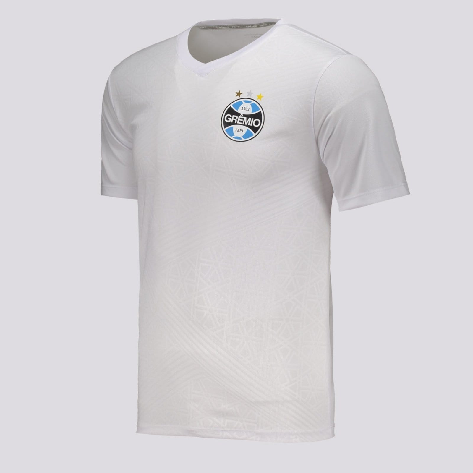 Vista 2 Camisa Grêmio Imortal II Branca Betel branco