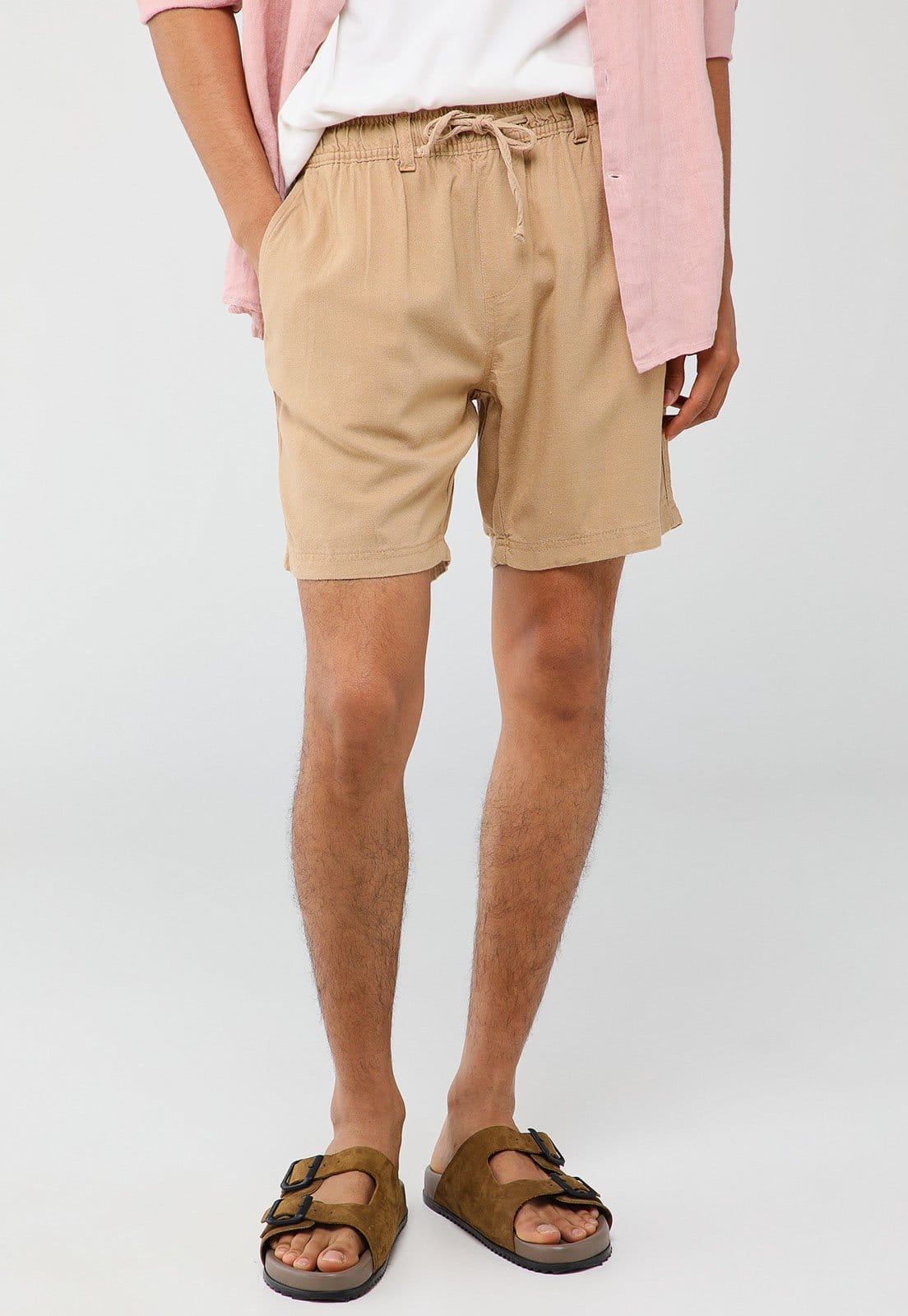 Bermuda Masculina Aeropostale Cintura Elástica