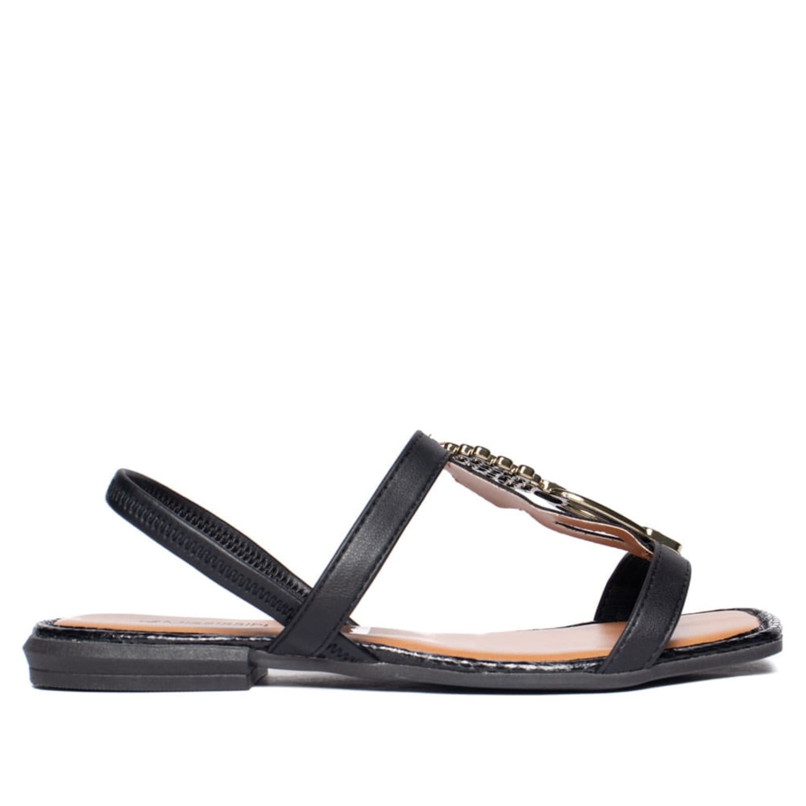 Sandália Rasteira Feminina Mississipi Adereço