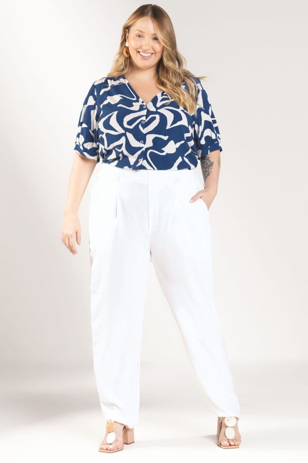 Blusa Feminina Estampada Marialícia - 2