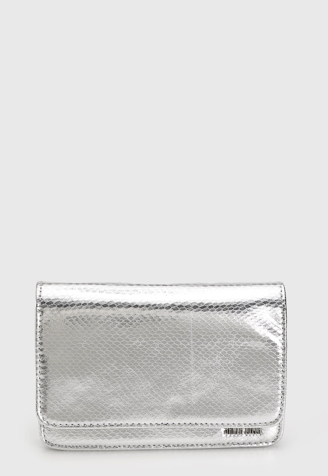Bolsa Feminina Santa Lolla Pequena Metalizada
