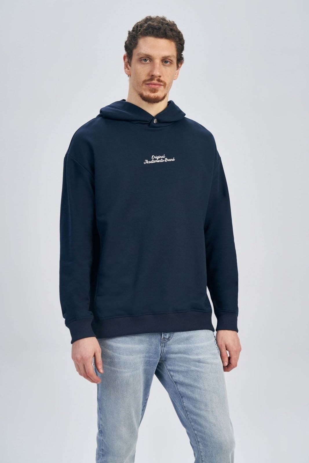 Blusão Moletom Botão Masculino Acostamento