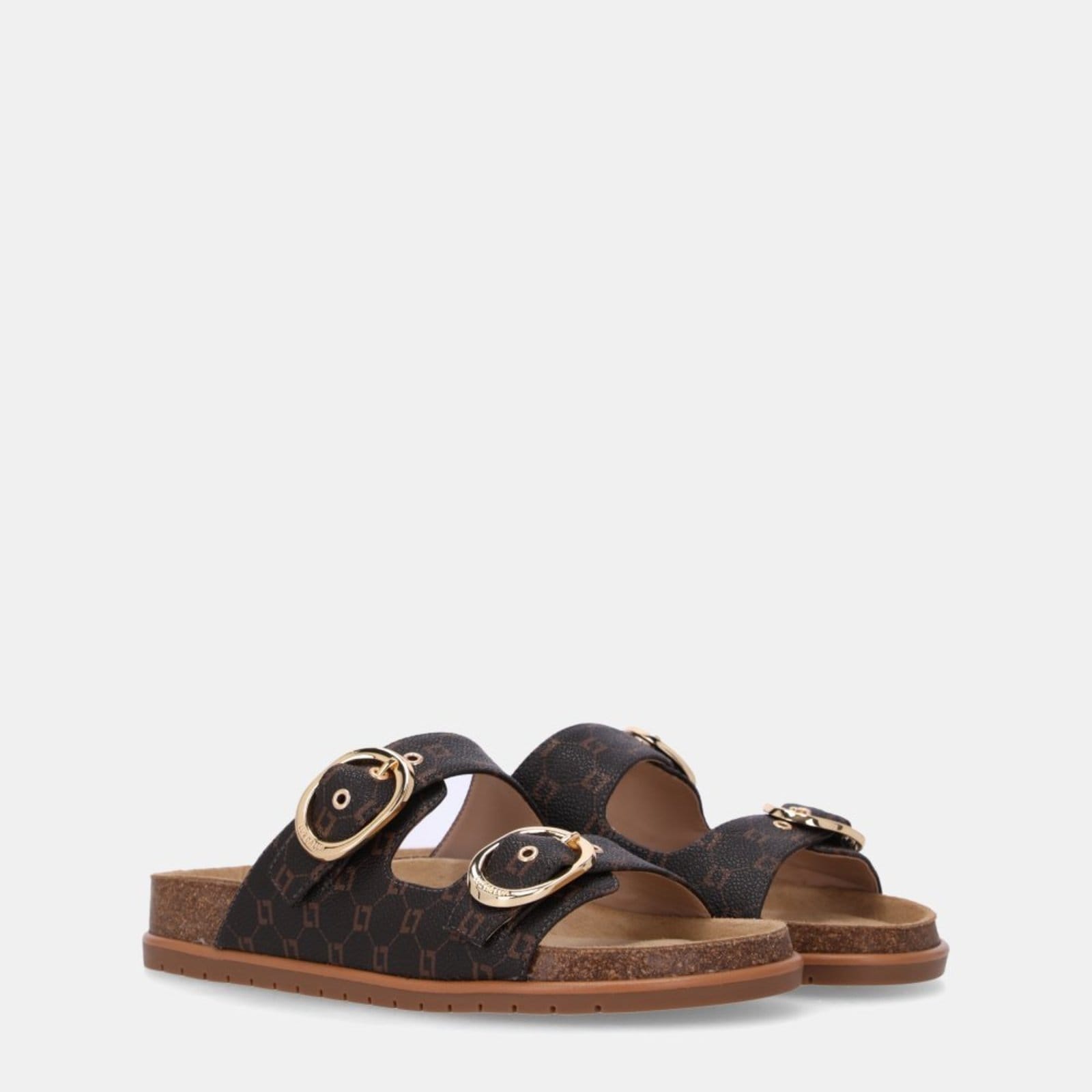 Vista 2 Chinelo Couro Luz da Lua - 80600001 Luz Da Lua Luz Da Lua castanho