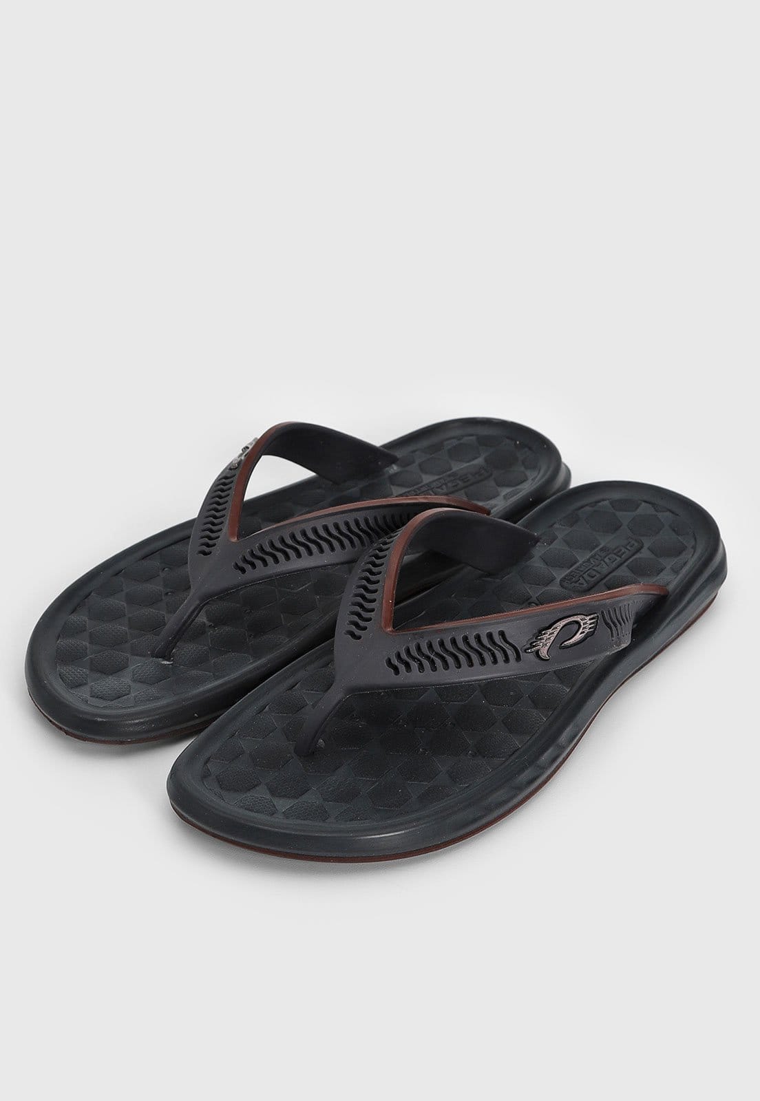 Vista 2 Chinelo Masculino Pegada Anatômico PEGADA preto