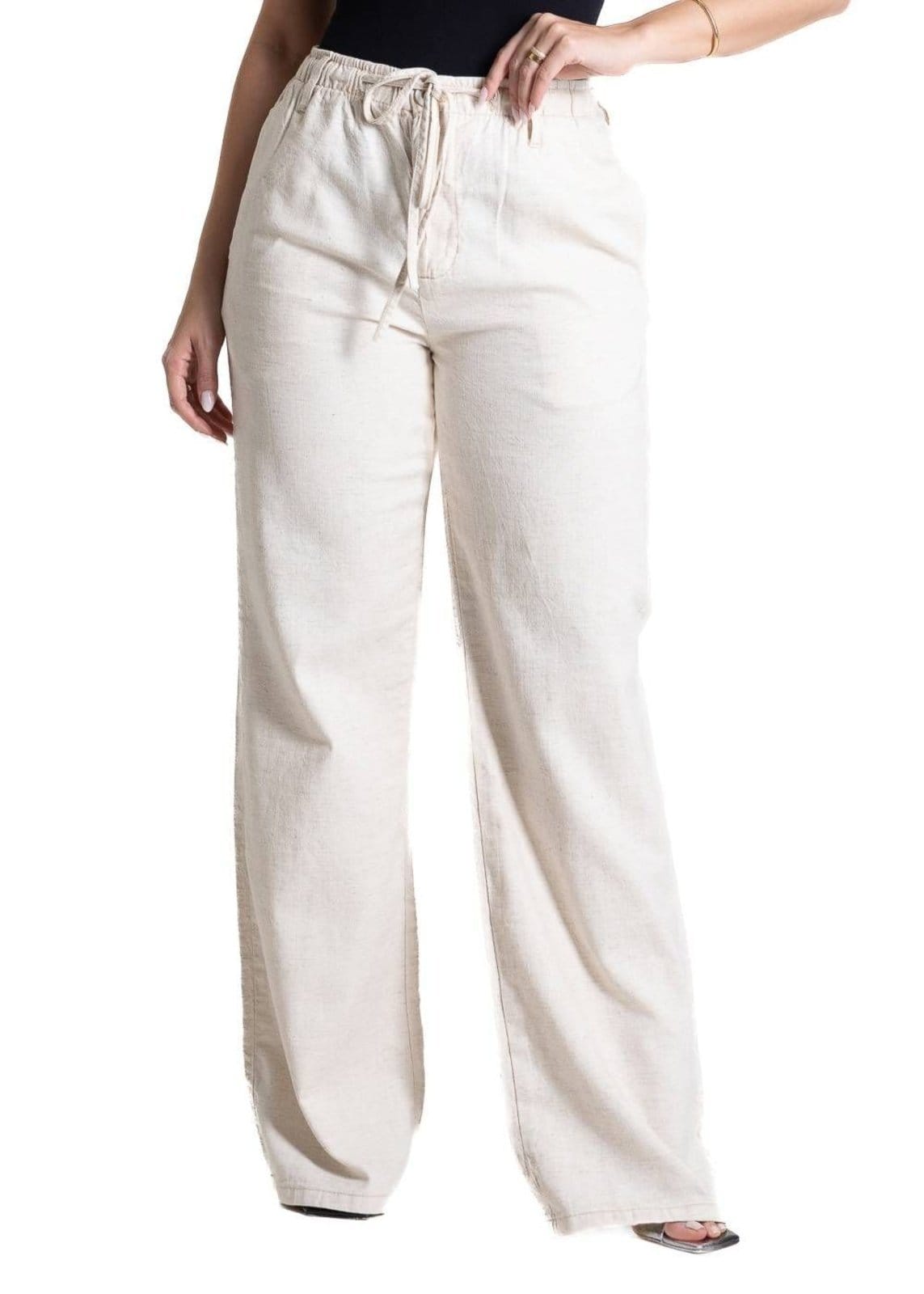 Calça Linho Sawary Wide Leg - 281185