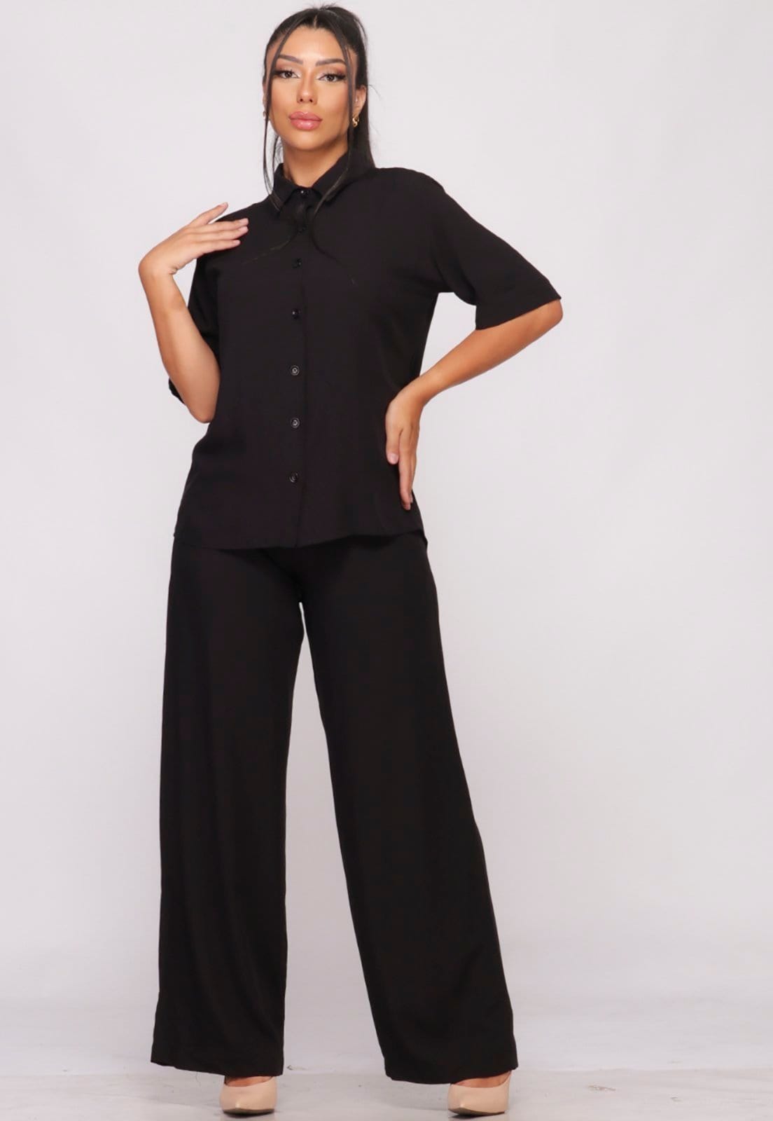 Conjunto Calça e Camisa Viscose B’Bonnie Manu