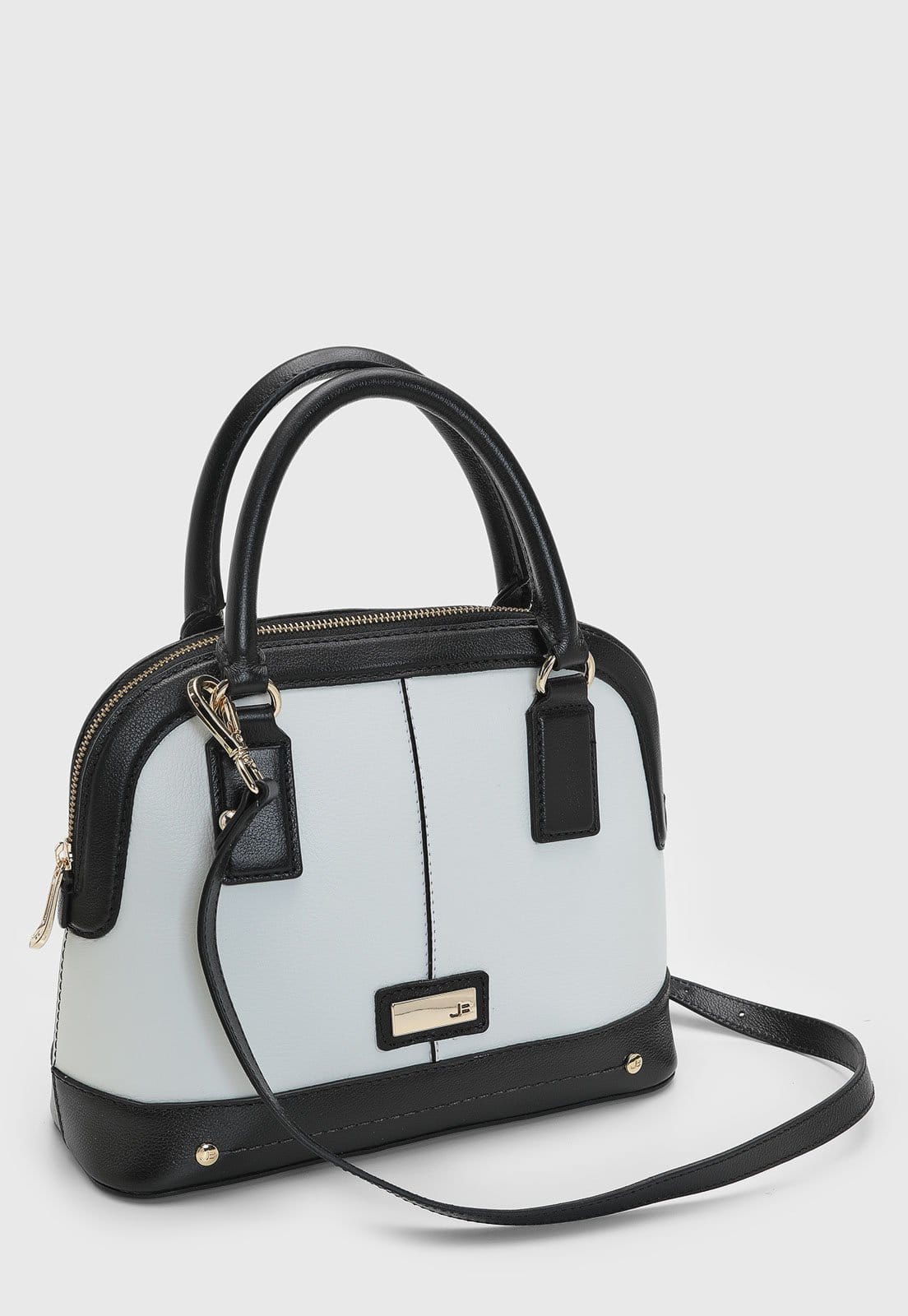 Vista 2 Bolsa Feminina Jorge Bischoff Média Branca Jorge Bischoff branco