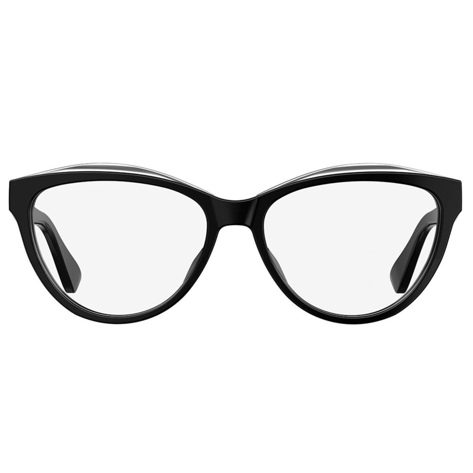 Vista 2 Armação de Óculos Moschino MOS529 807 - Preto 54 Moschino incolor