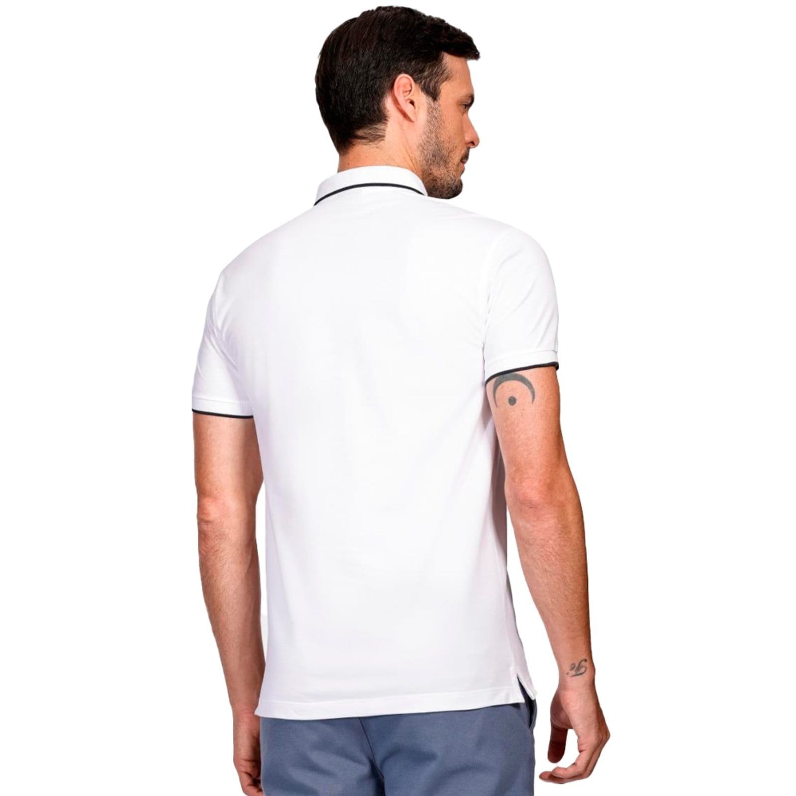 Vista 2 Camisa Polo Aramis Classic Ve25 Masculino Aramis branco