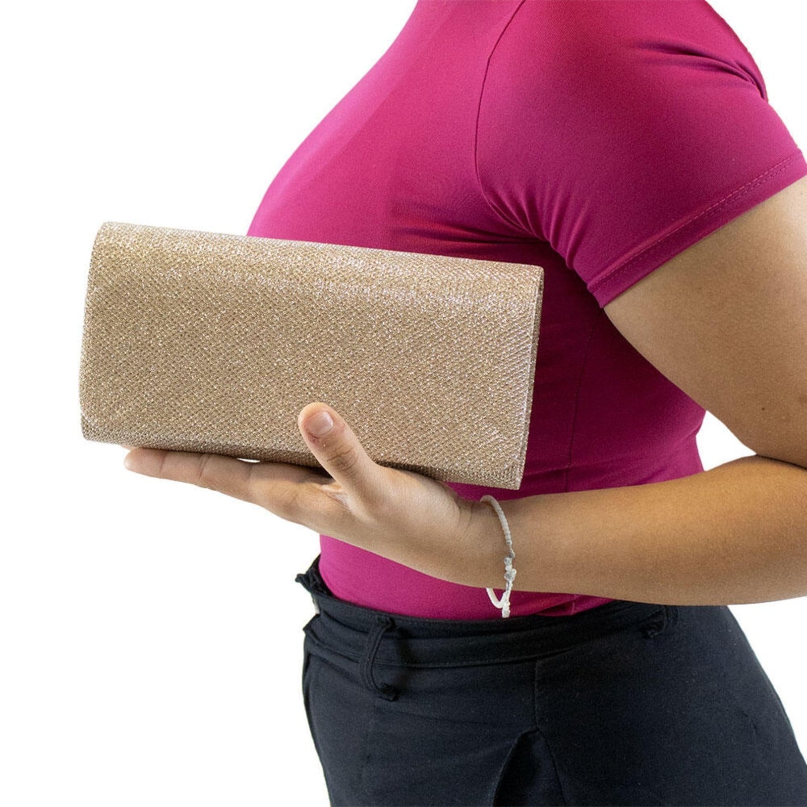 Vista 2 Bolsa Feminina Festa Melamel Fs67 5010067 MELAMEL preto