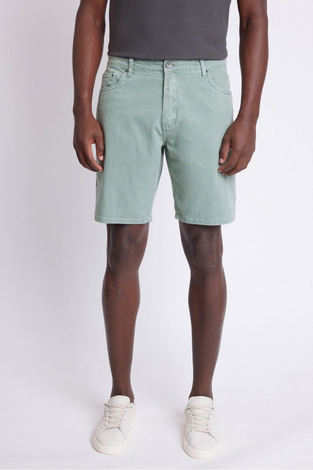 Bermuda Aramis 5 Pockets Estonada Salvia - 38