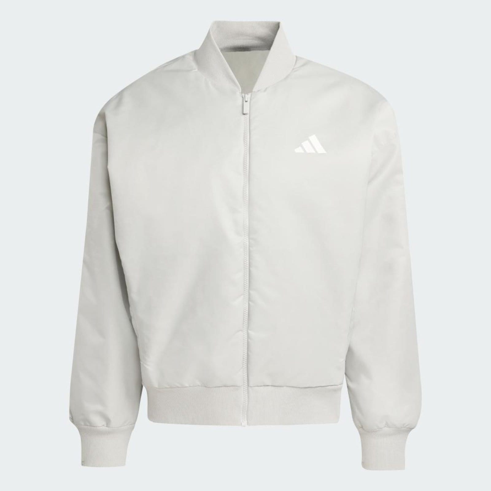 Vista 2 Jaqueta Bomber Stadium adidas Sportswear Adidas cinza