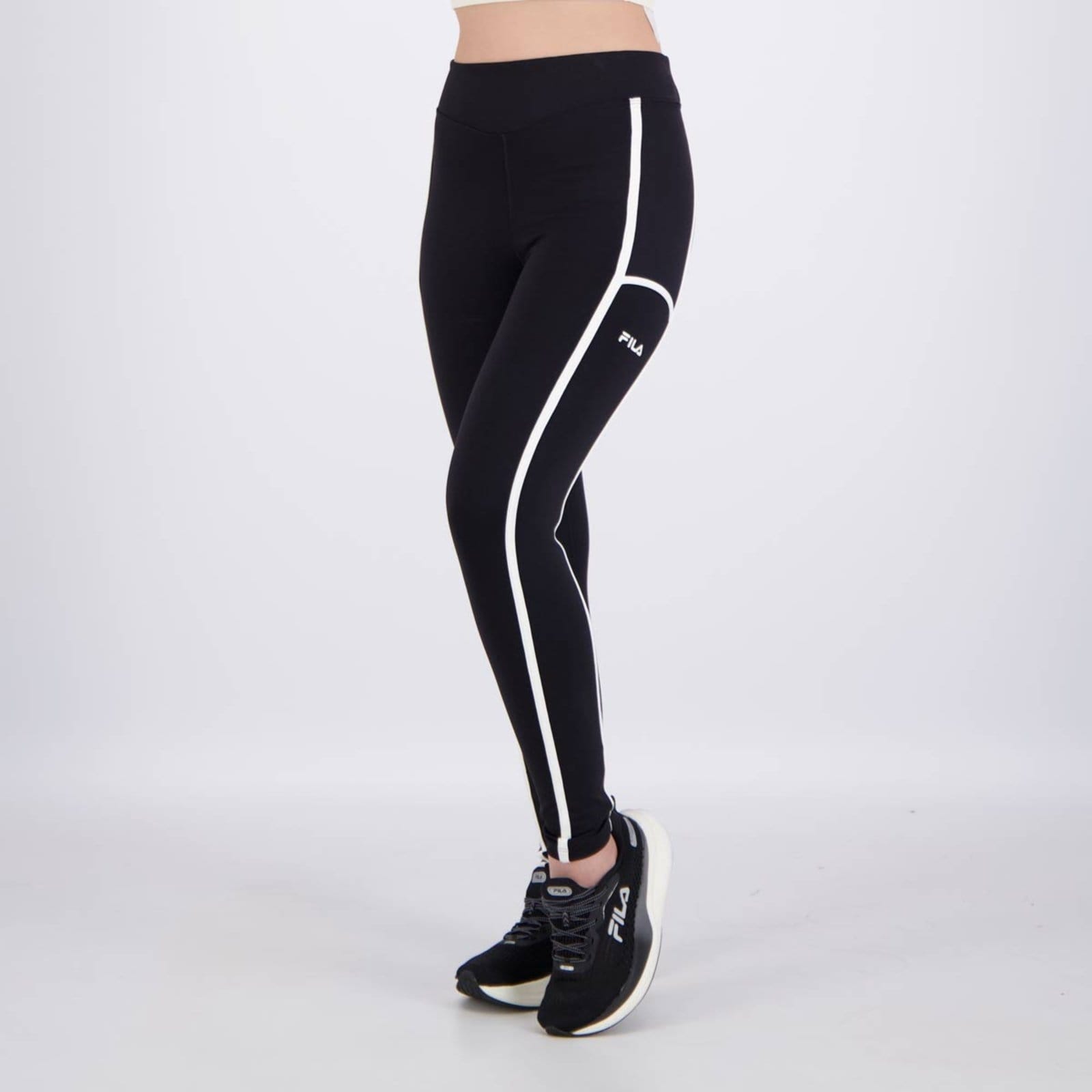 Calça Legging Fila Tennis Sports Club Feminina Preta