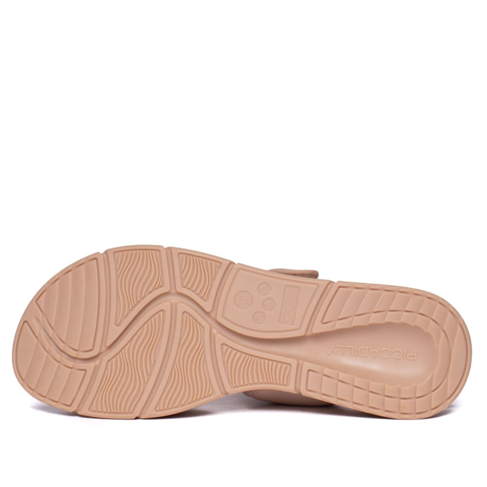 Vista 2 Sandália Feminina Piccadilly Papete Esporão Anabela Rose Piccadilly rosê rose