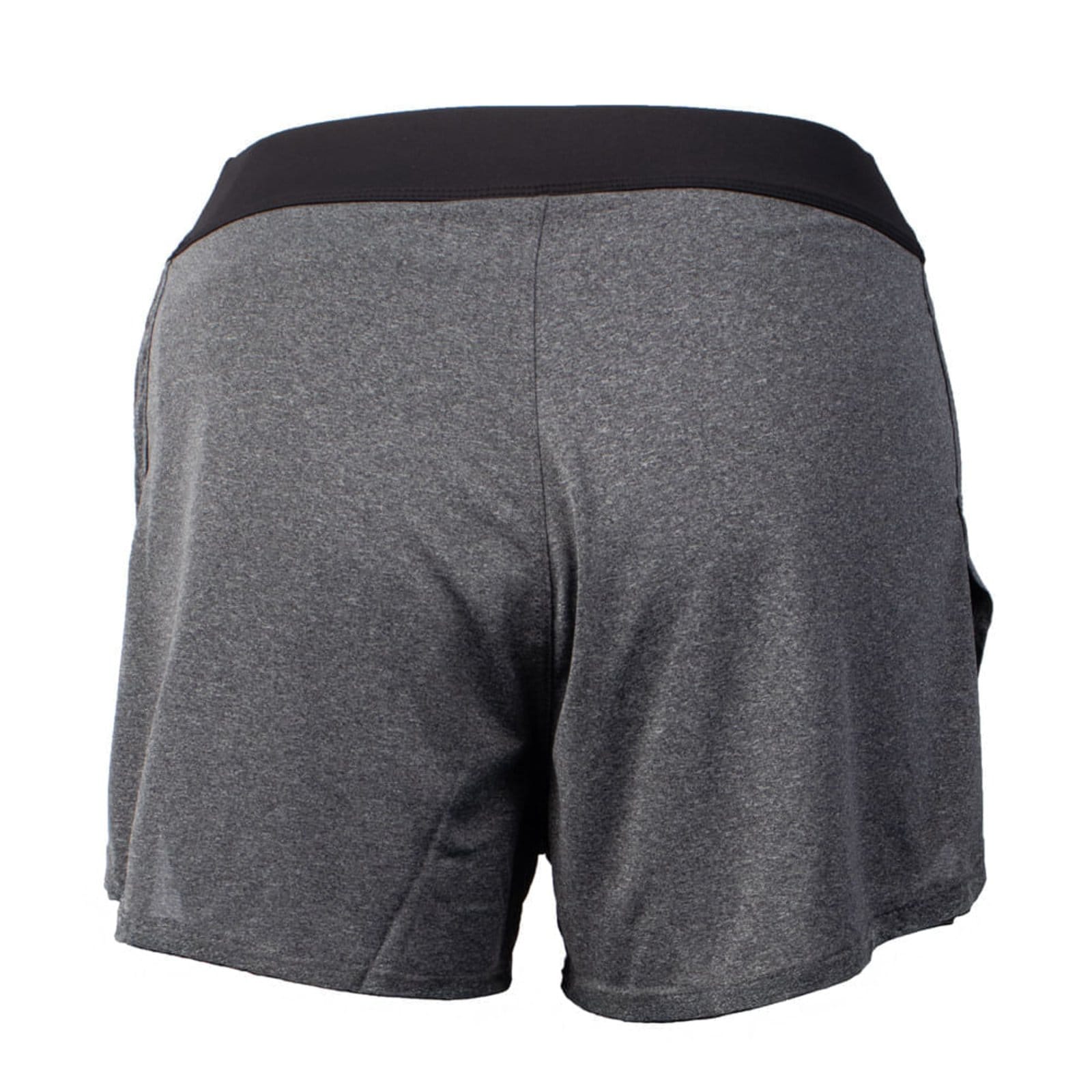 Vista 2 Short Feminino Fila Double Basic Train III Compressão Fila cinza