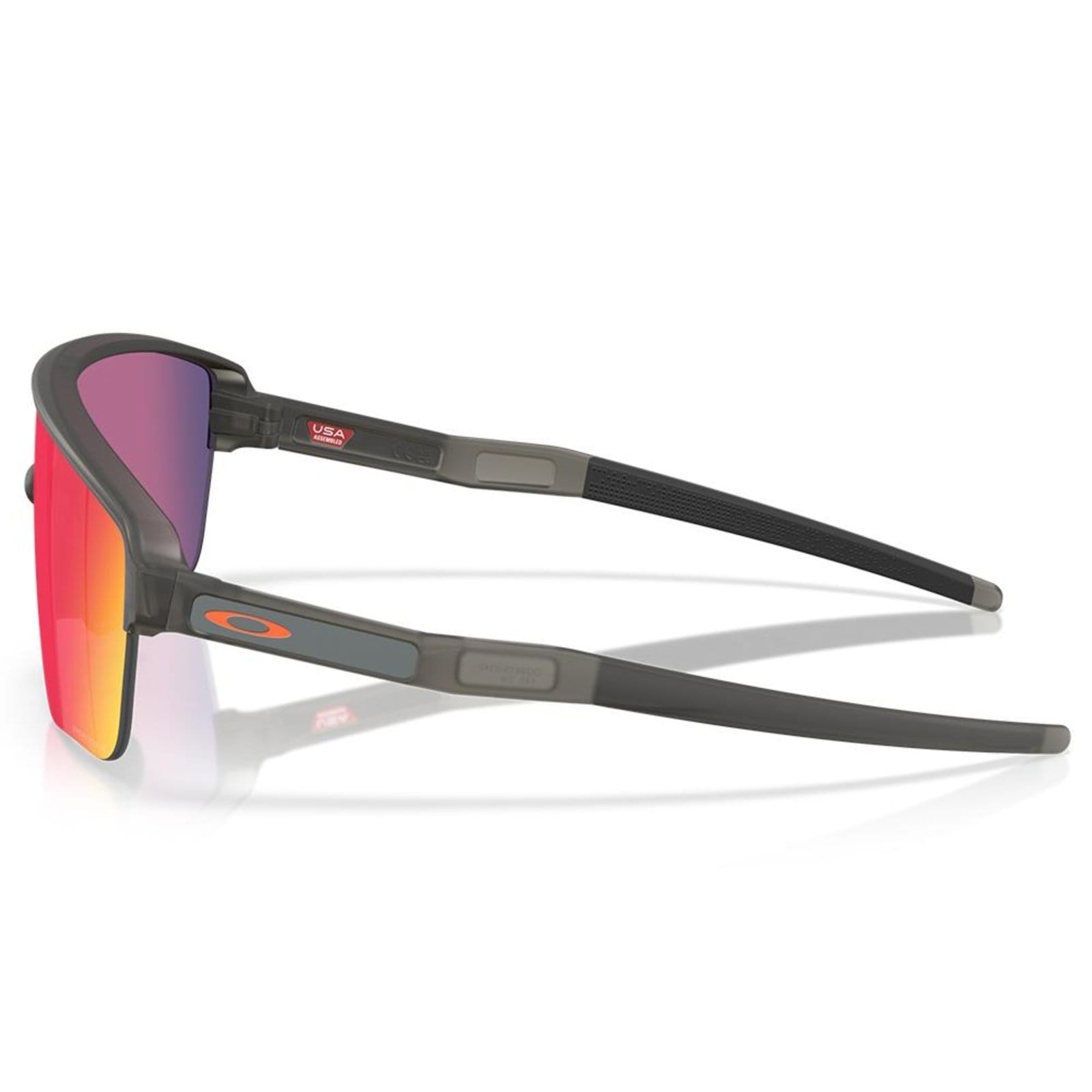 Vista 2 Óculos de Sol Oakley Corridor SQ Natte Grey Smoke 0342 Oakley preto grey