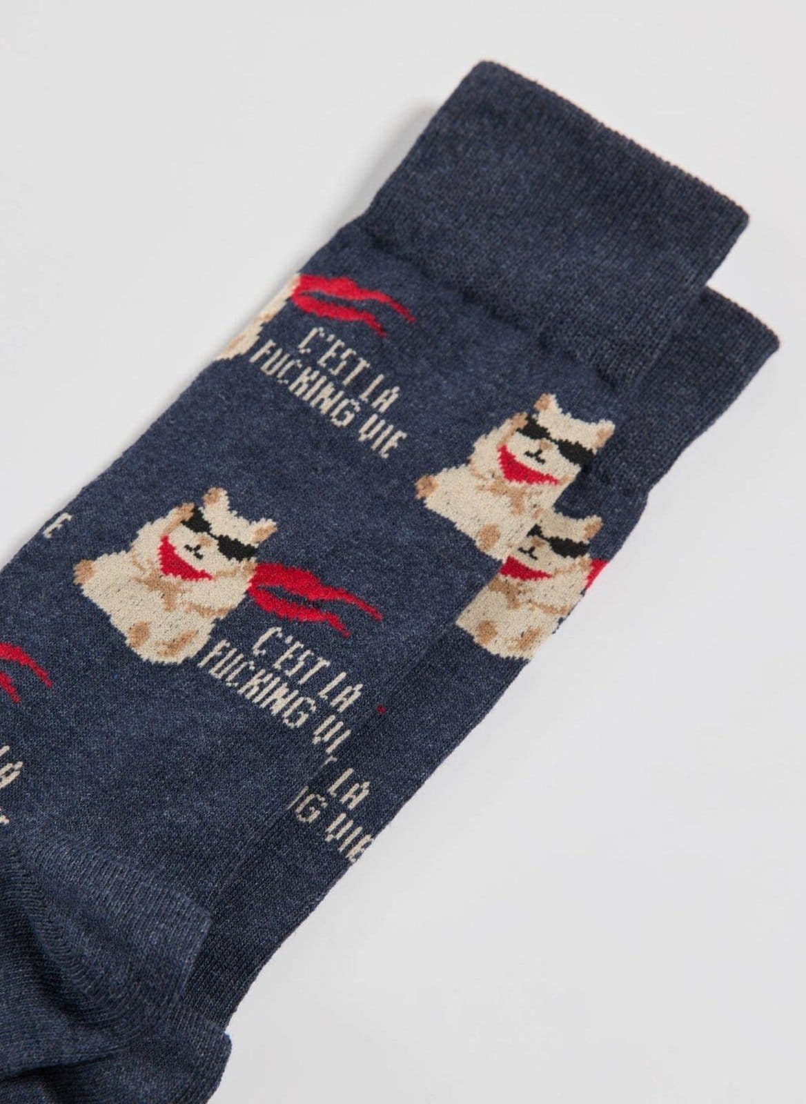 Vista 2 Meia Marinho Hamster Óculos De Sol Youcom azul marinho