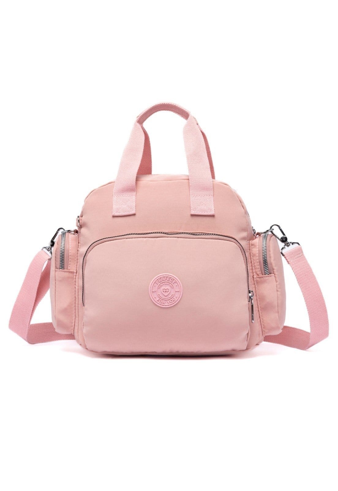 Bolsa Casual Antifurto Trabalho Faculdade Transversal 9L Usb Feminina