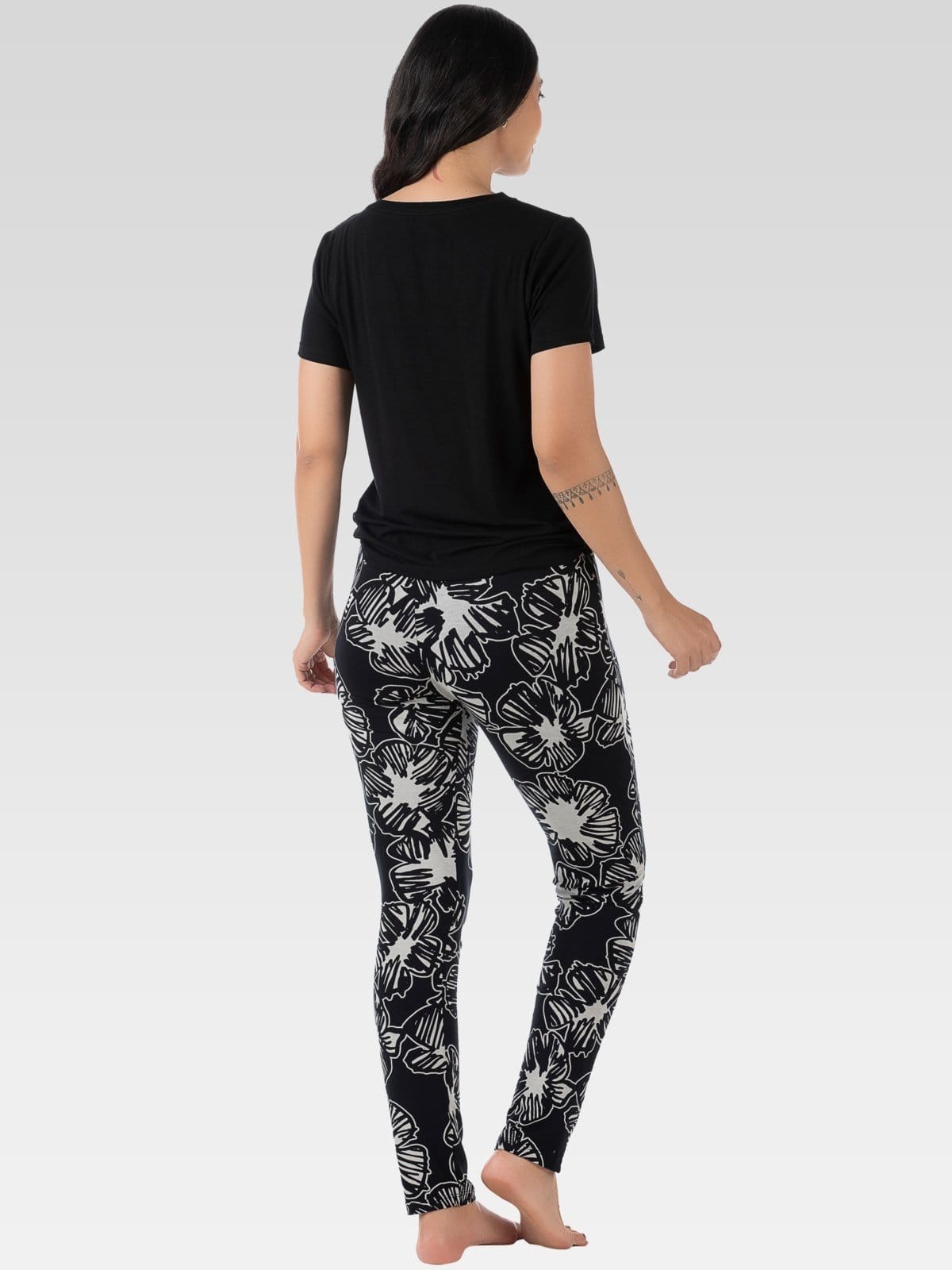 Pijama Feminino Manga Curta Summer Soul Estampado - 2