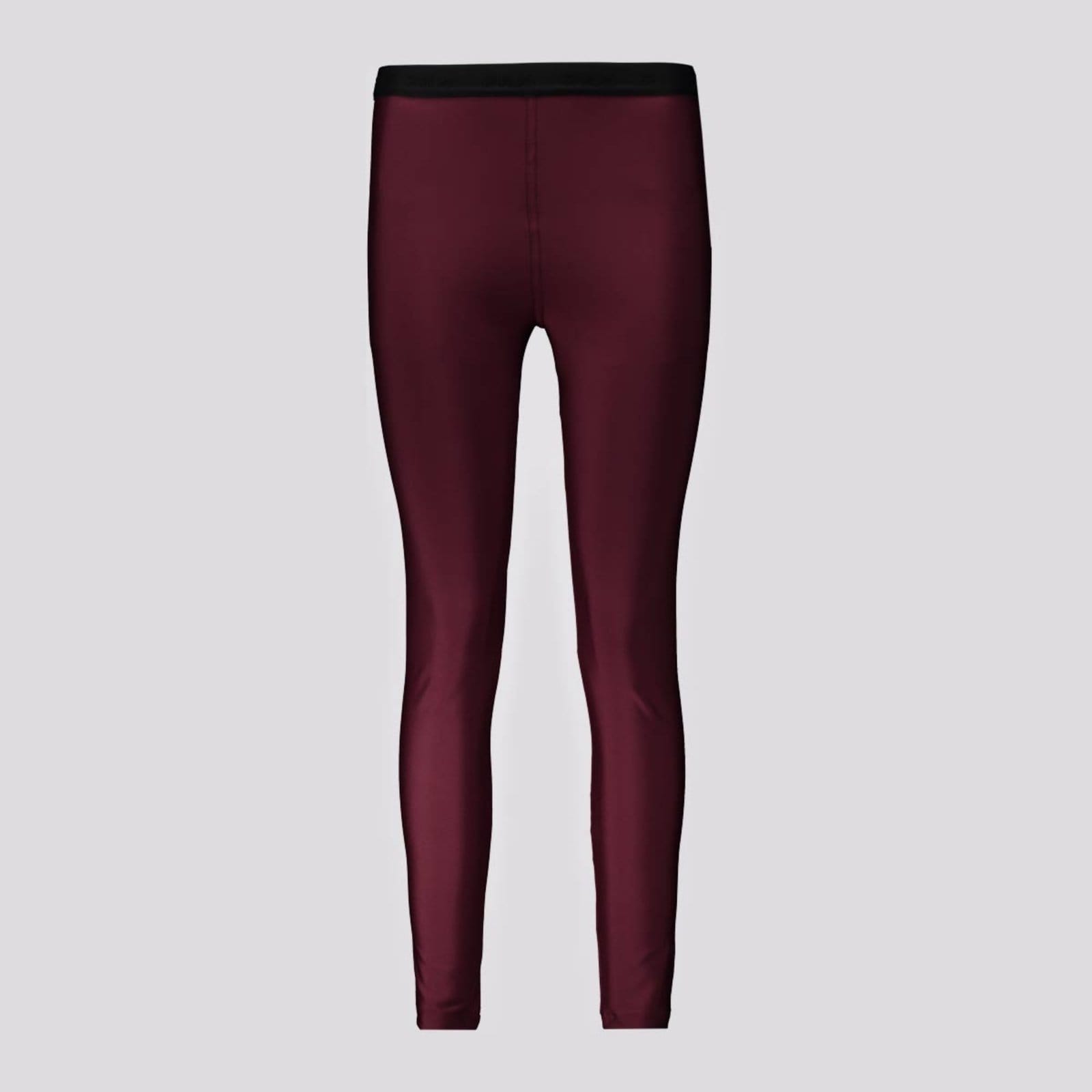 Calça Legging Fila Train Elastic V Feminina Bordô