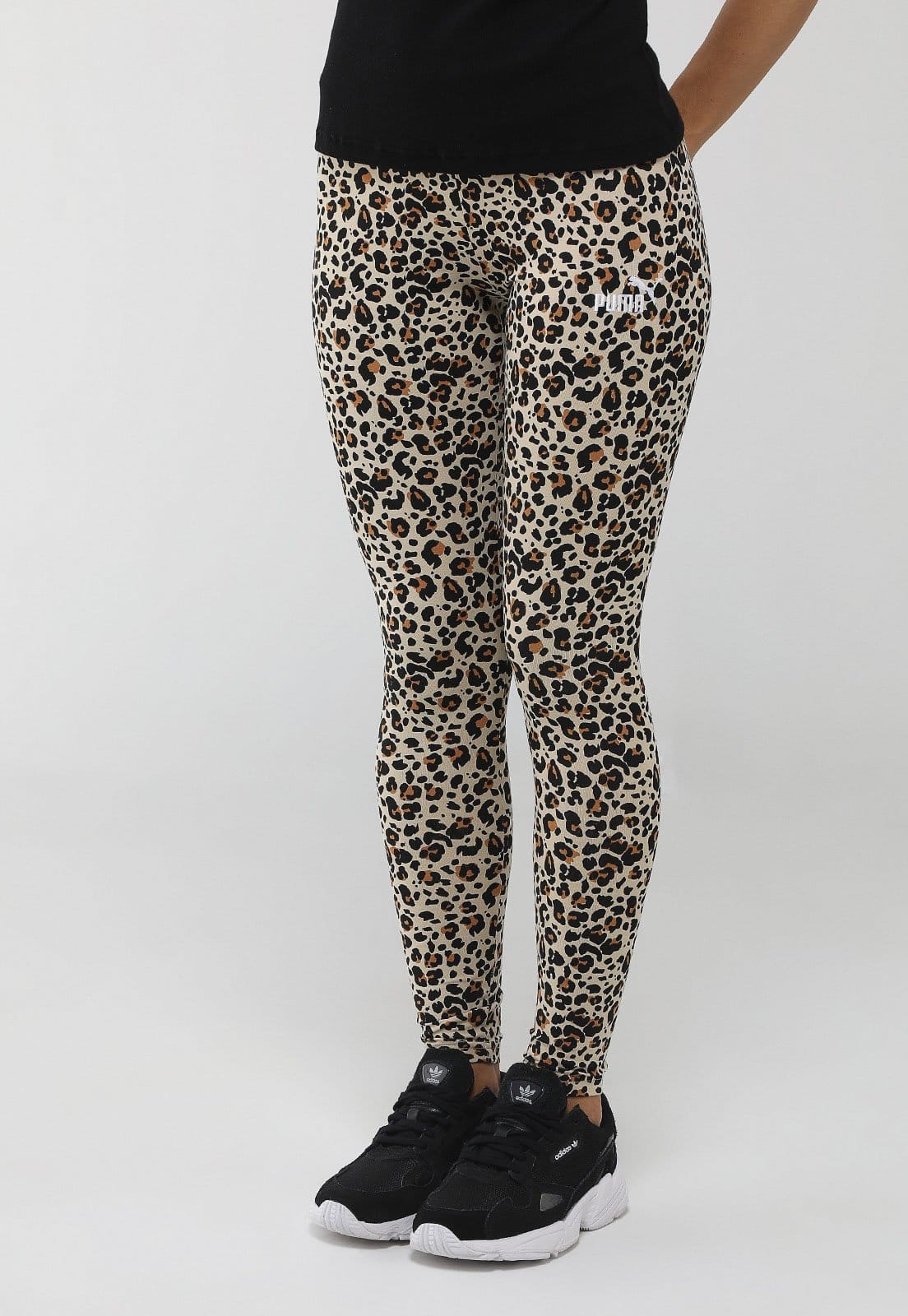 Legging Puma Ajustada Animal Print