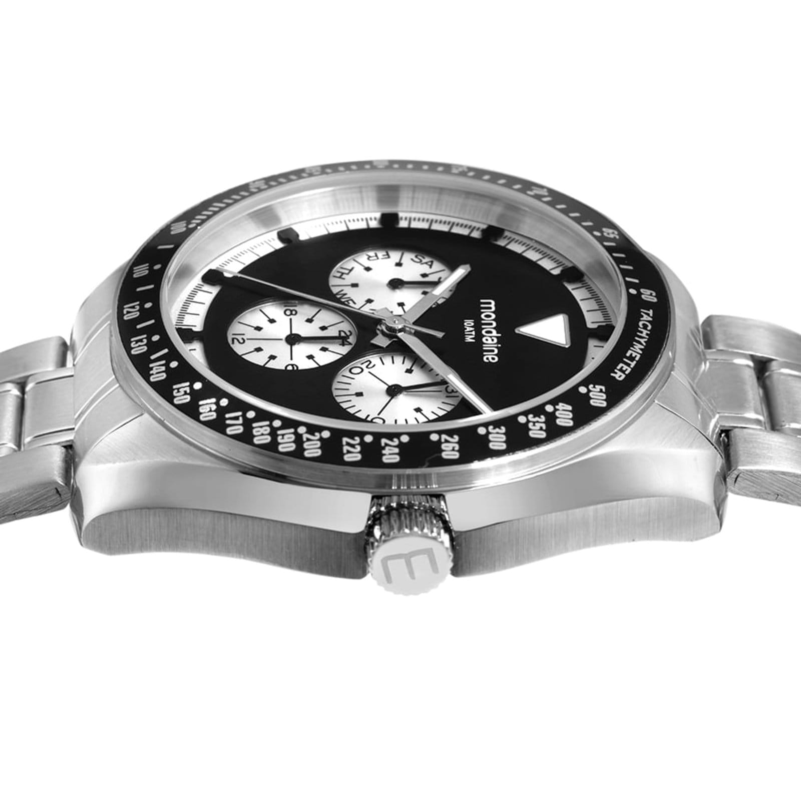 Vista 2 Relógio Masculino Aço Multifunção Mondaine dourado