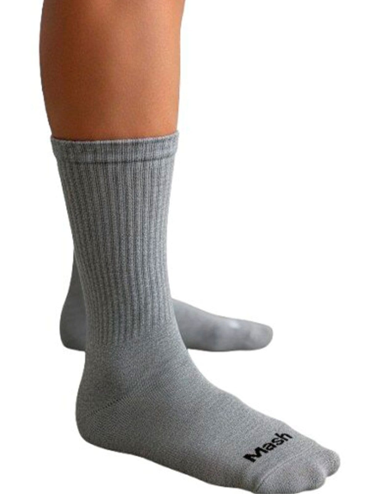 Vista principal Meia Esportiva Cano Longo Mash 211.04 MASH cinza