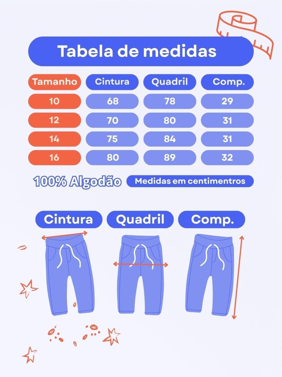 Vista 2 Mini Saia Feminina Juvenil Crawling c/ Fenda Lavagem clara Crawling jeans