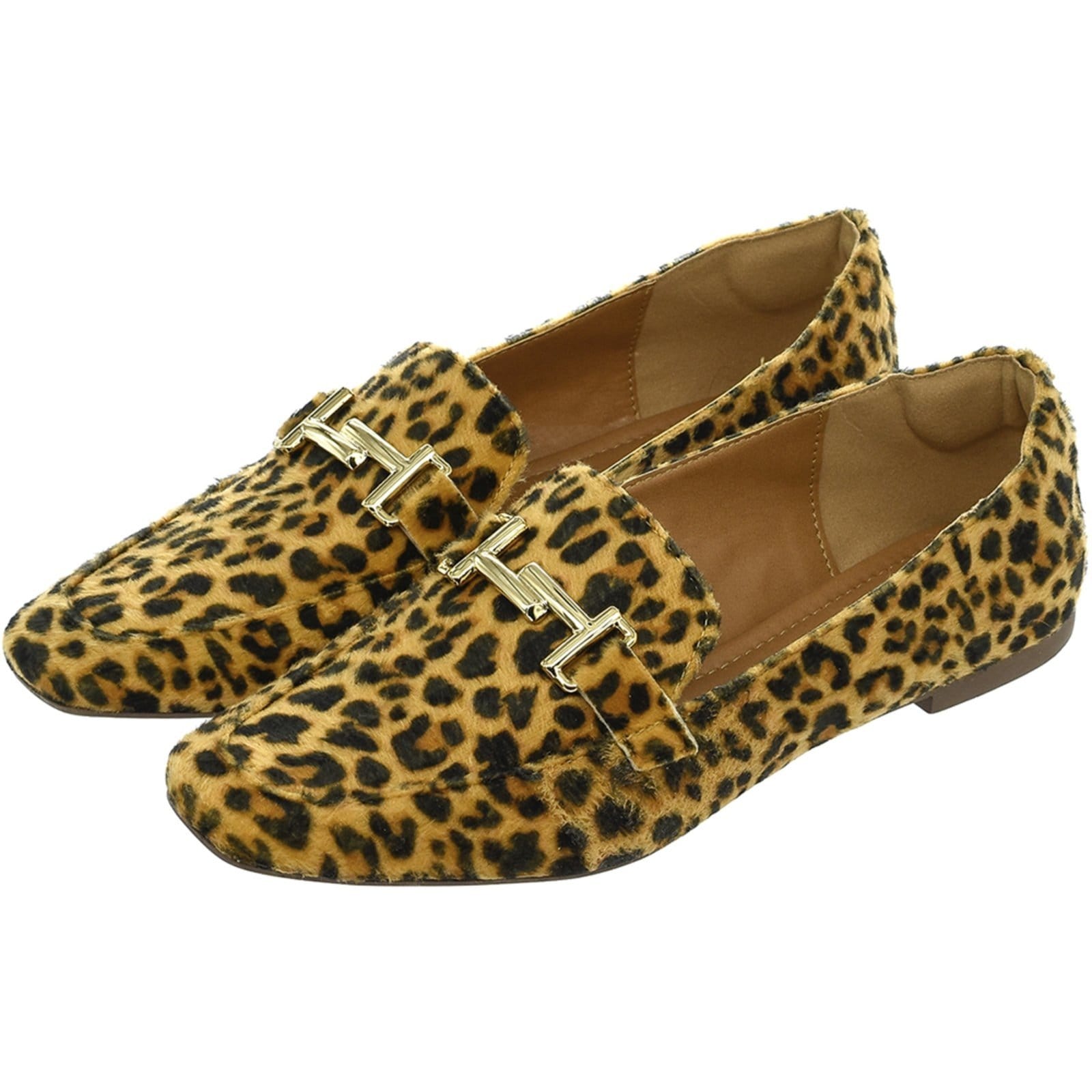 Sapato Feminino Mocassim Donatella Shoes Bico Quadrado Confort