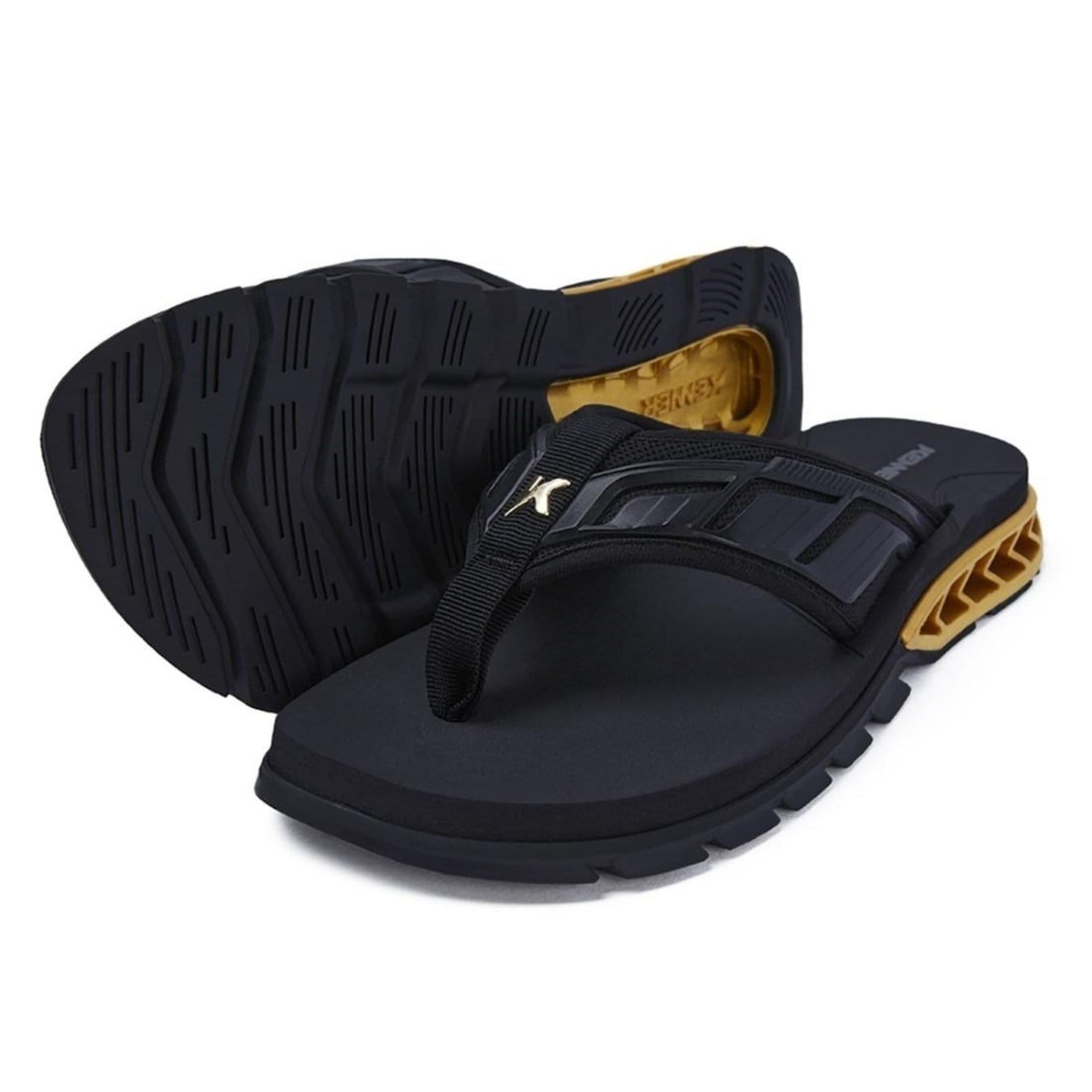 Vista 2 Sandália Kenner Masculina Rakka Full Force L7NNON Kenner preto