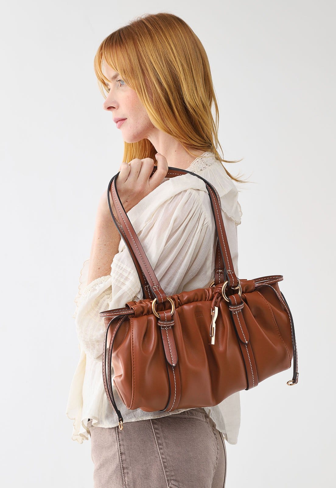 Bolsa Feminina Santa Lolla Franzida