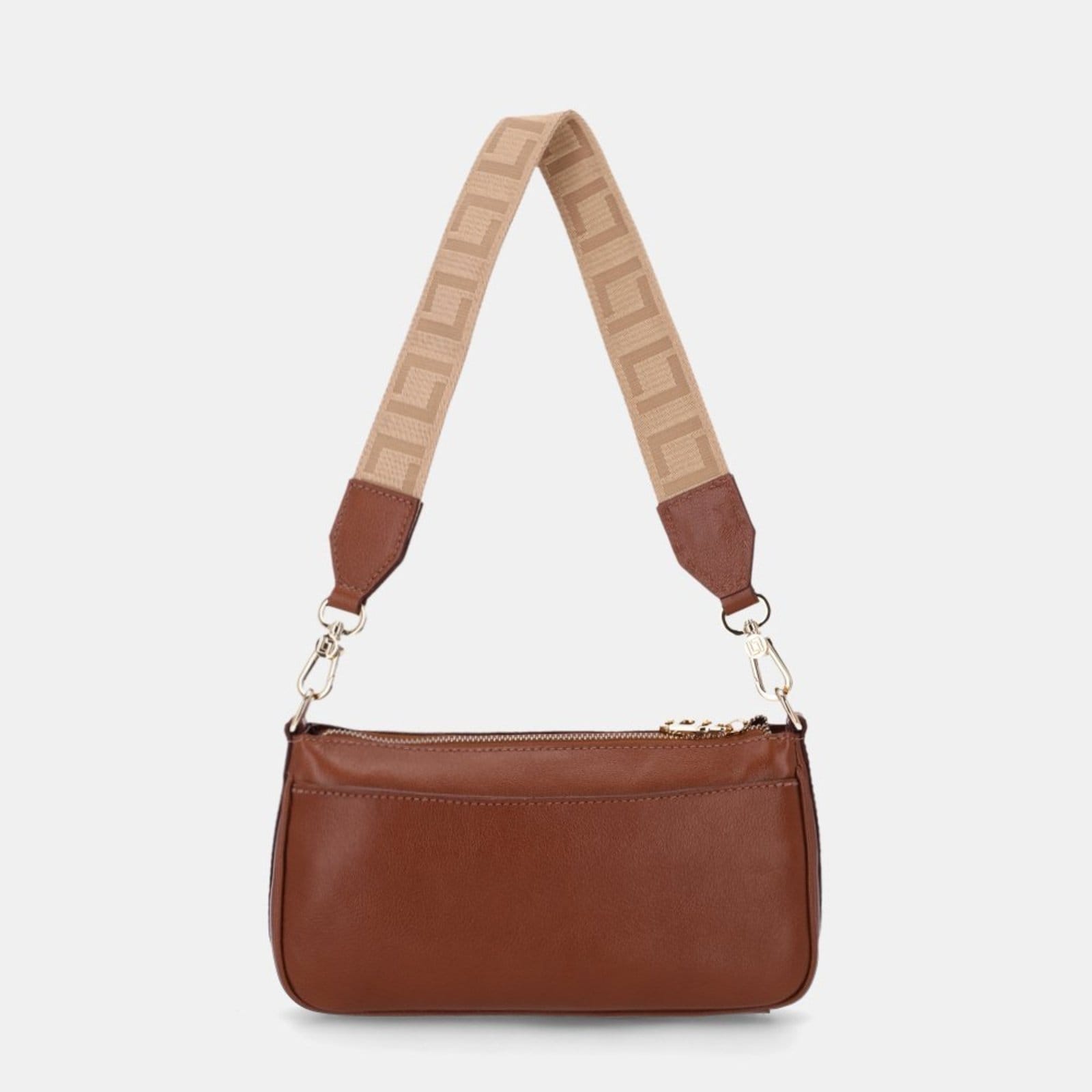 Vista 2 Bolsa Baguete Pequena Monograma Luz da Lua - 2000509 Luz Da Lua Luz Da Lua marrom