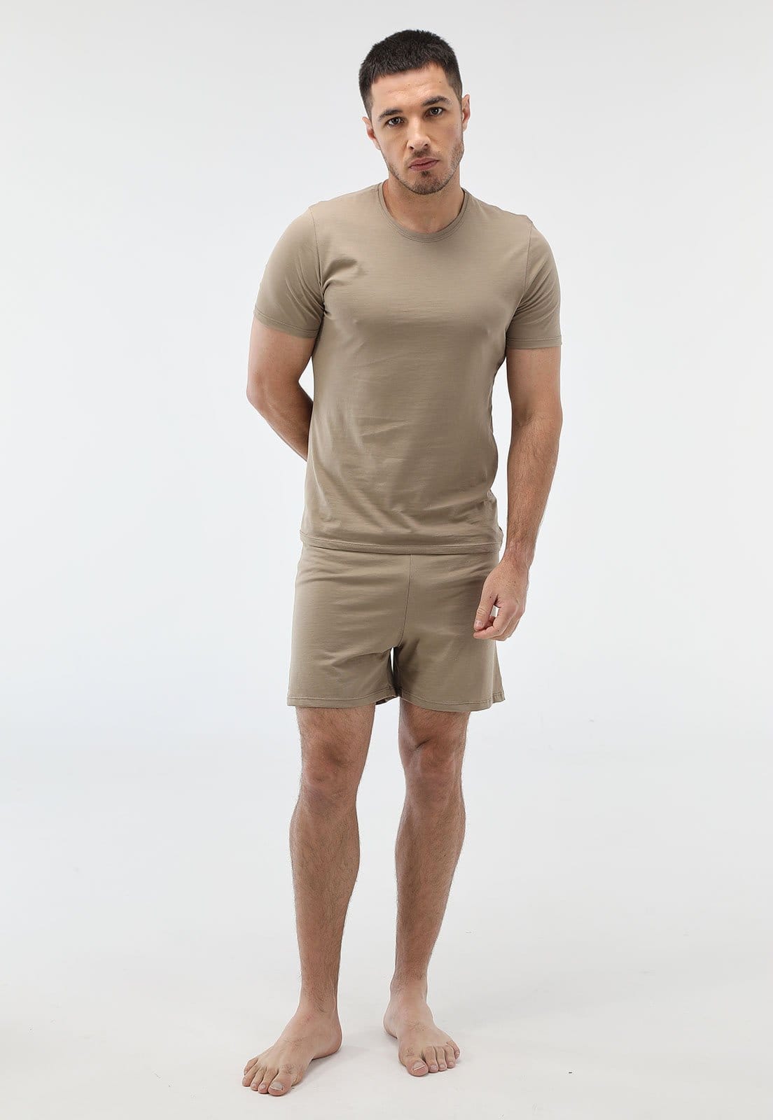 Conjunto de Pijama Hering Curto Liso