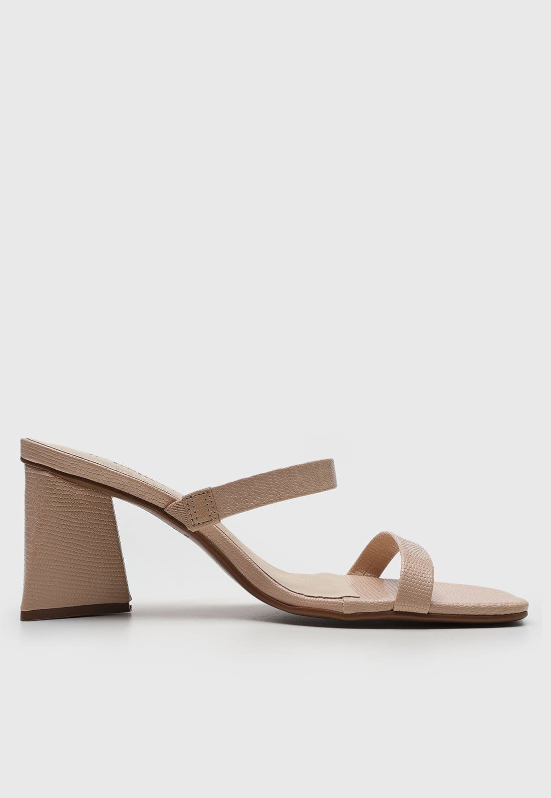 Vista 2 Tamanco cê Lezard BEBECÊ nude