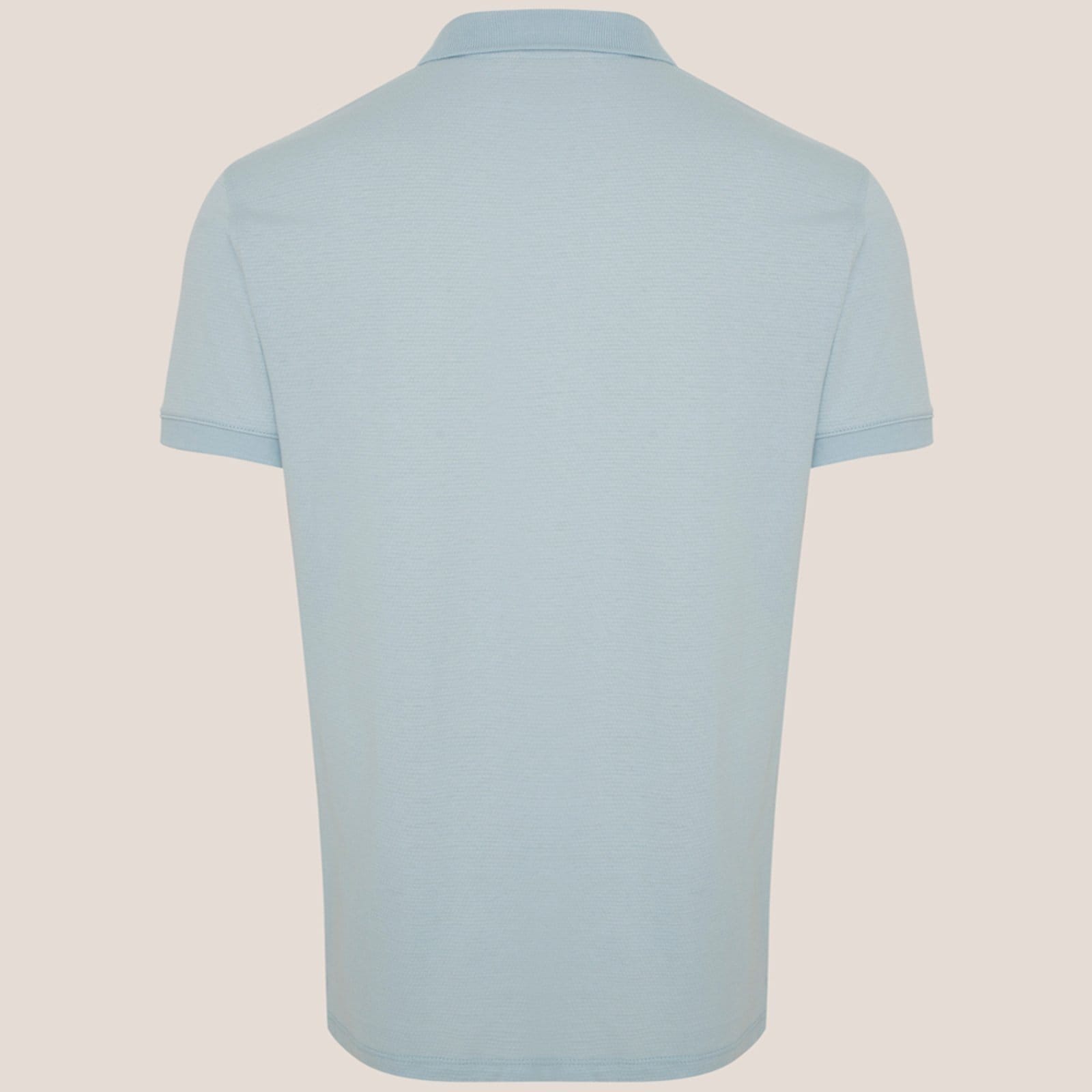 Vista 2 Camisa Polo Dudalina Malha Maquinetada Ve26 Masculino Dudalina azul